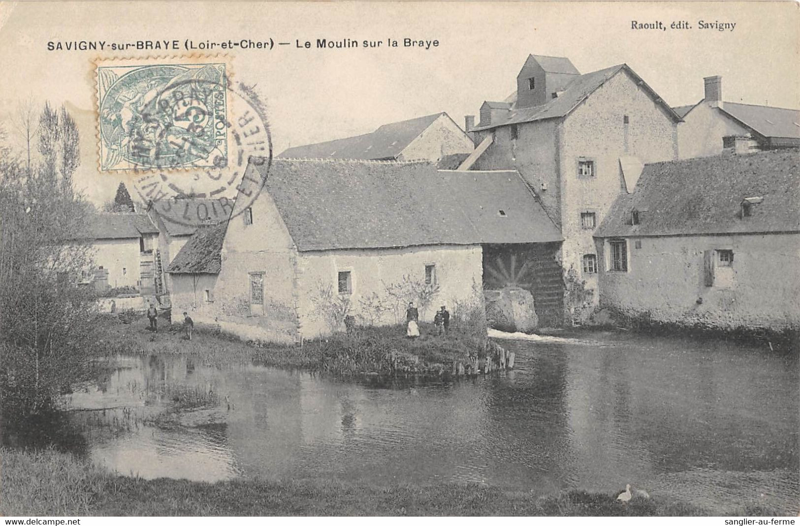 CPA 41 SAVIGNY SUR BRAYE LE MOULIN SUR LA BRAYE - Other & Unclassified