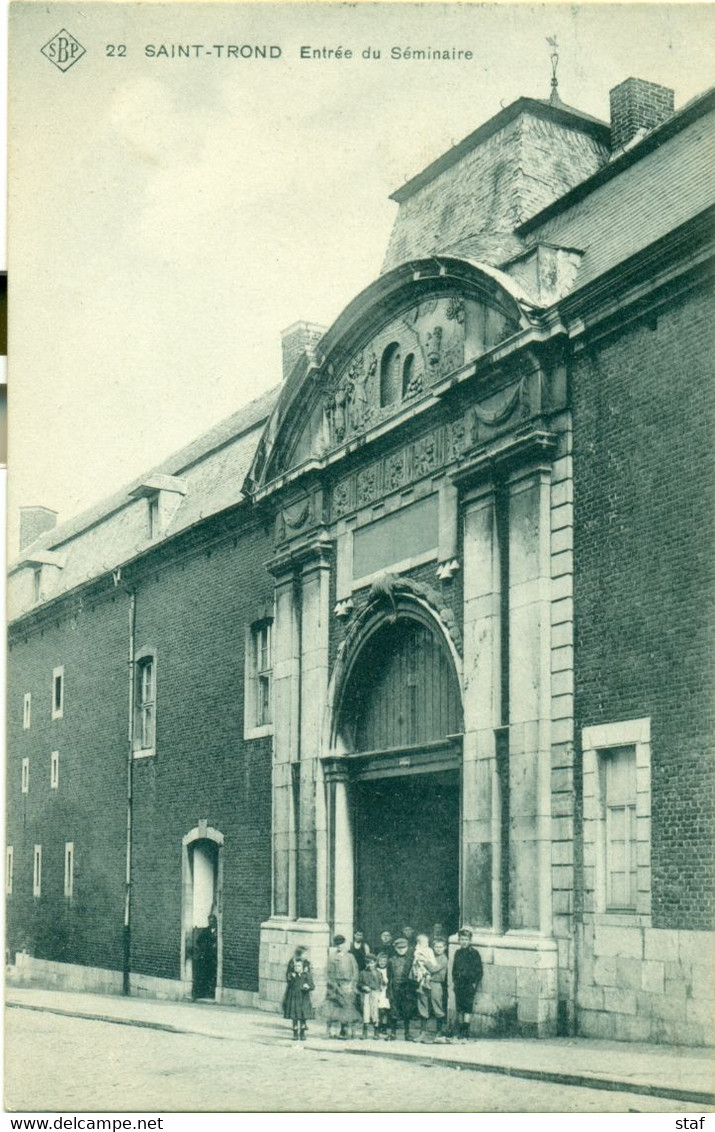 Sint-Truiden : Entrée Du Séminaire : 1910 - Sint-Truiden