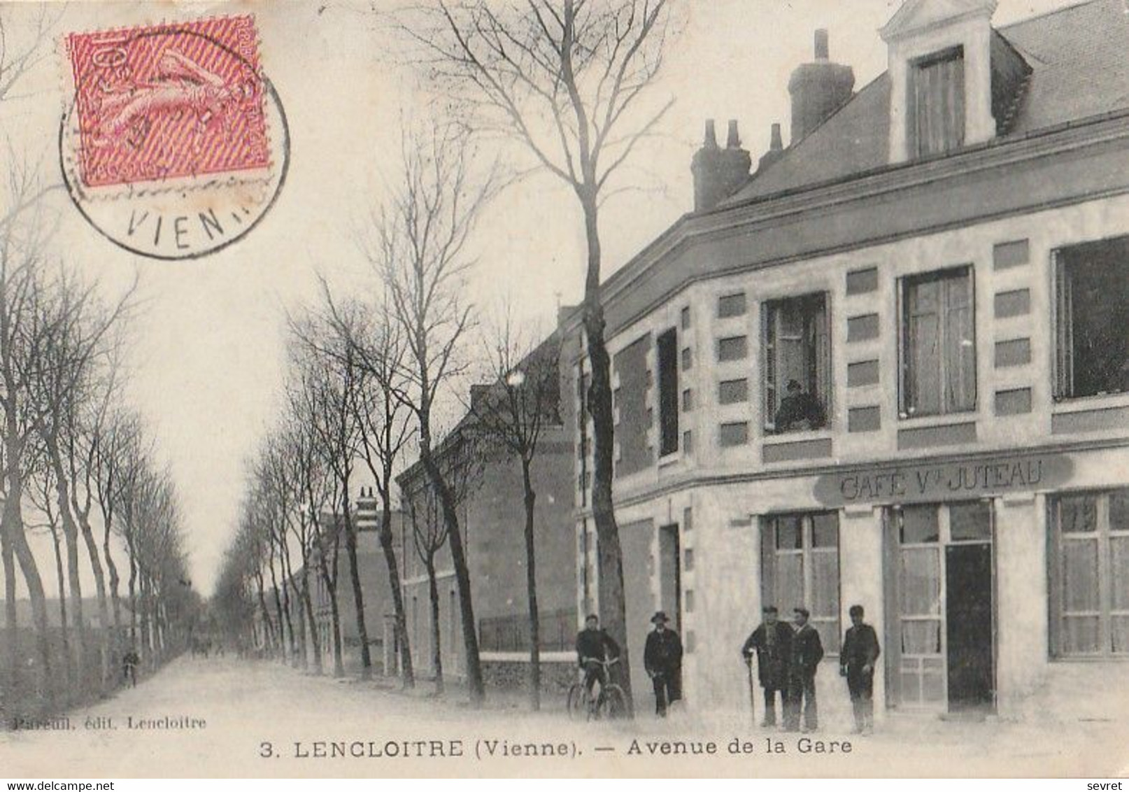LENCLOITRE. - Avenue De La Gare - Lencloitre