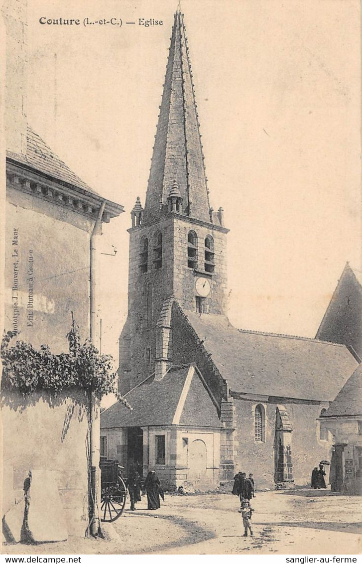 CPA 41 COUTURE EGLISE - Autres & Non Classés