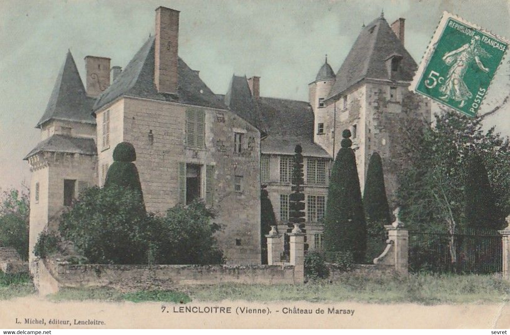 LENCLOITRE. - Château De Marsay - Lencloitre