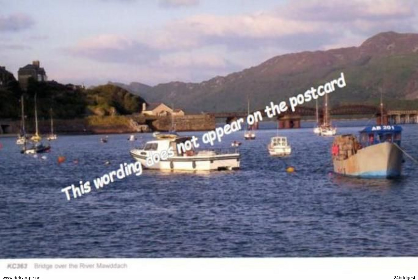 Barmouth Railway Bridge - Merionethshire