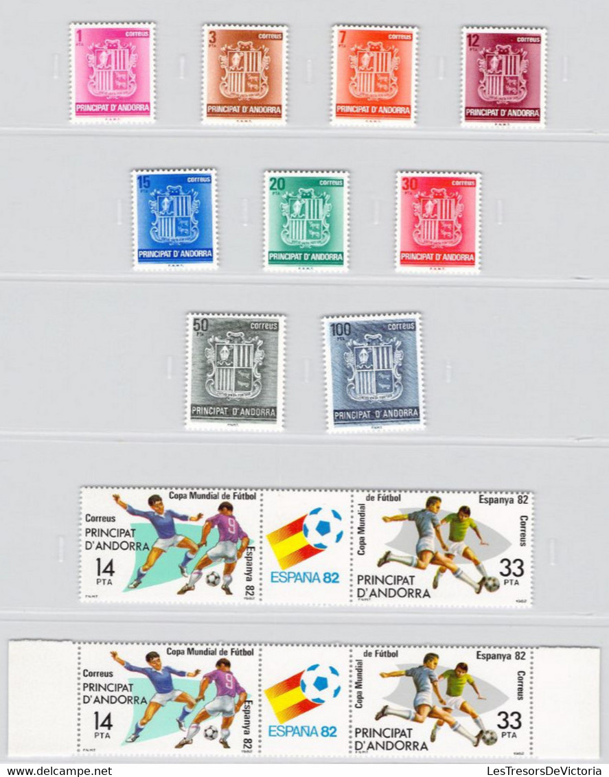 ANDORRA Espagnol - Lot Année 1982 Complète - Neufs **MHN - Neufs