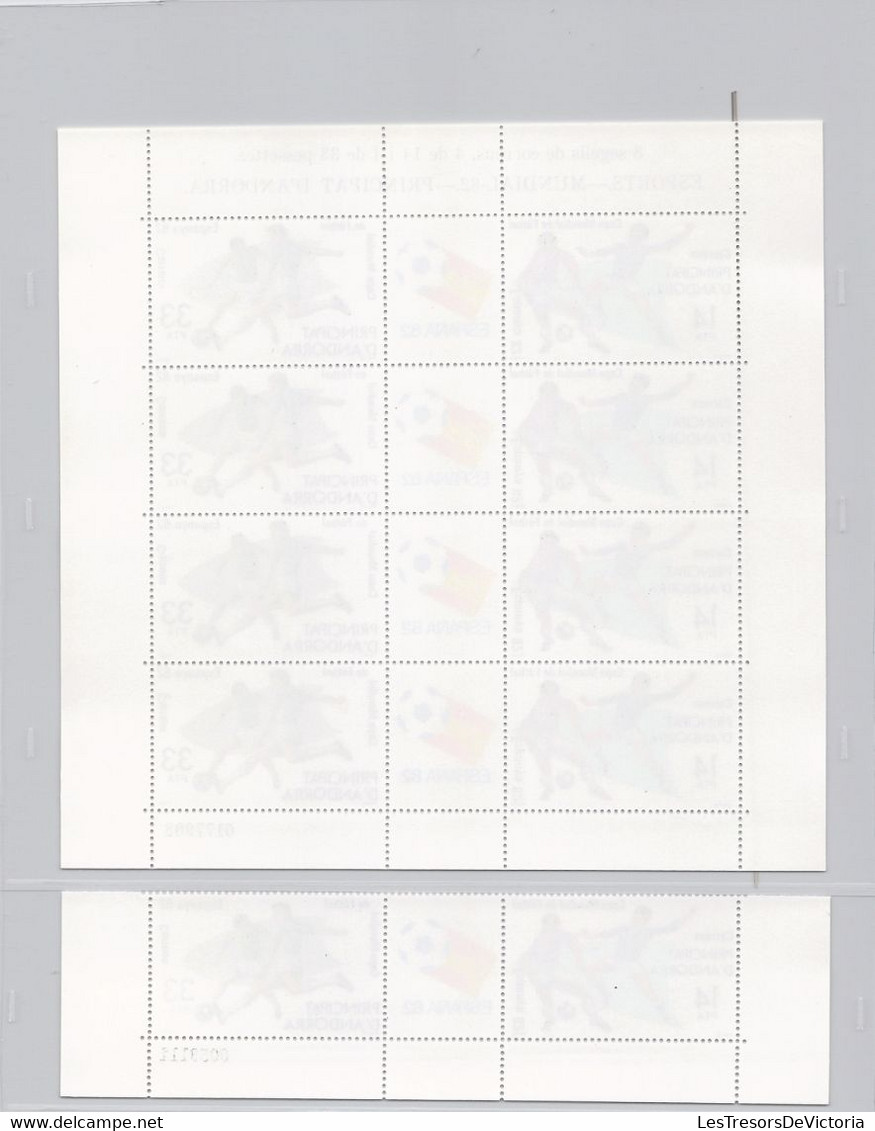 ANDORRA Espagnol - Lot Année 1982 Complète - Neufs **MHN - Unused Stamps