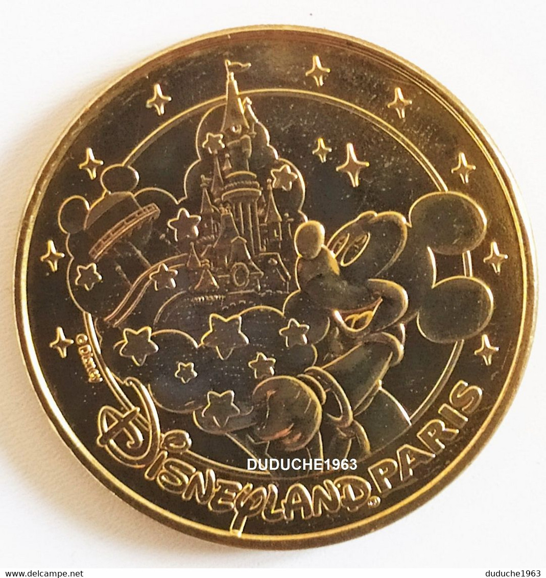 Revers Fauté - Monnaie De Paris 77.Disneyland 22 - Mickey Sorcier Le Château 2015 - 2015