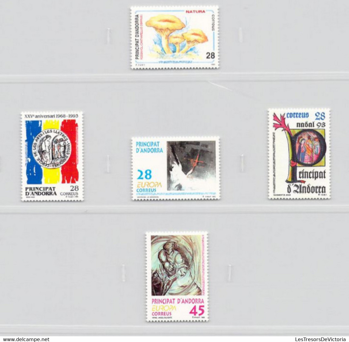 ANDORRA Espagnol - Lot Année 1993 Complète - Neufs **MHN - Unused Stamps