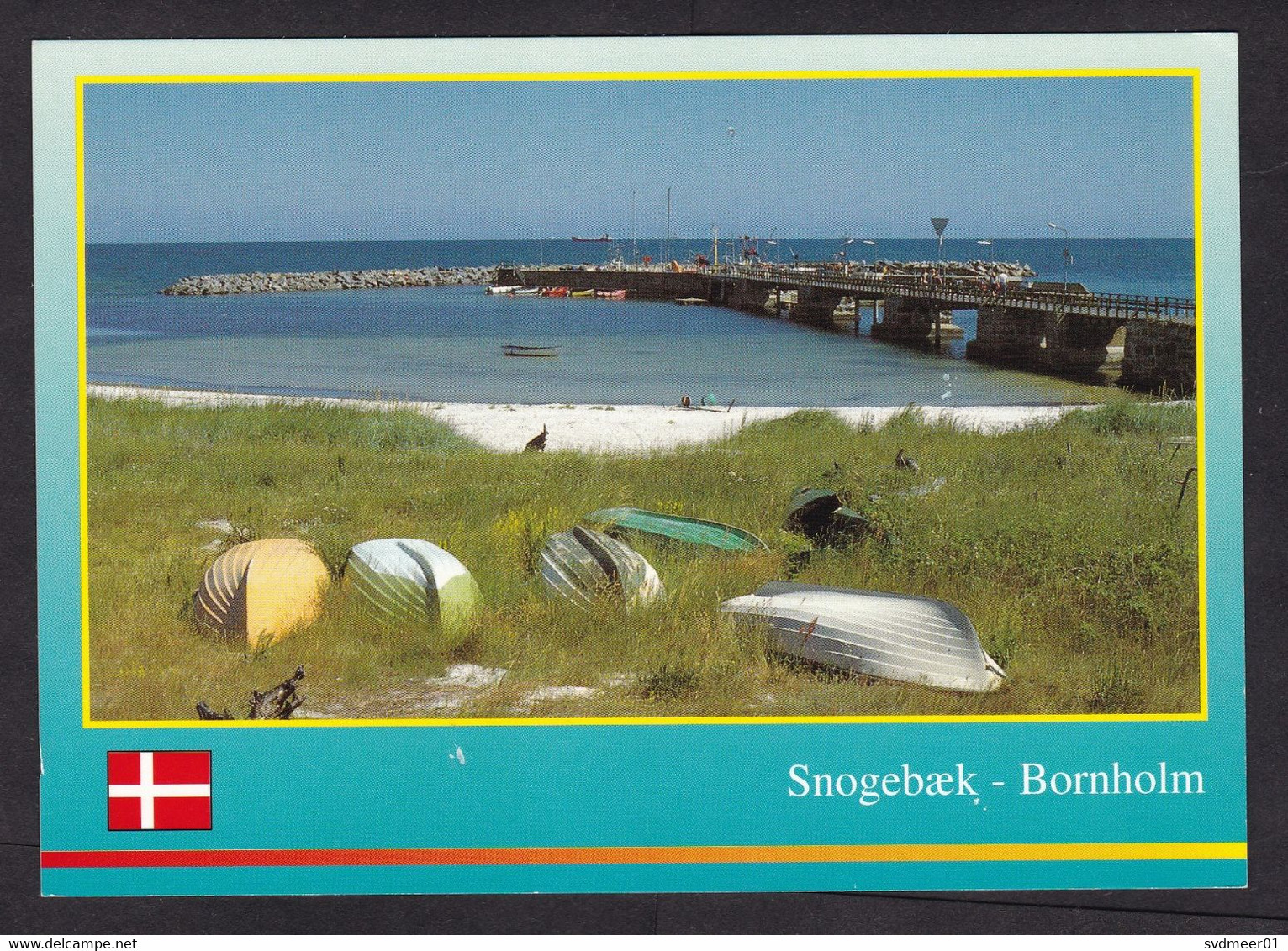 Denmark: Picture Postcard To Iceland, 2011, 1 Stamp, Queen, Curiosity: German Air Label, Card: Snogebaek (pinhole) - Brieven En Documenten