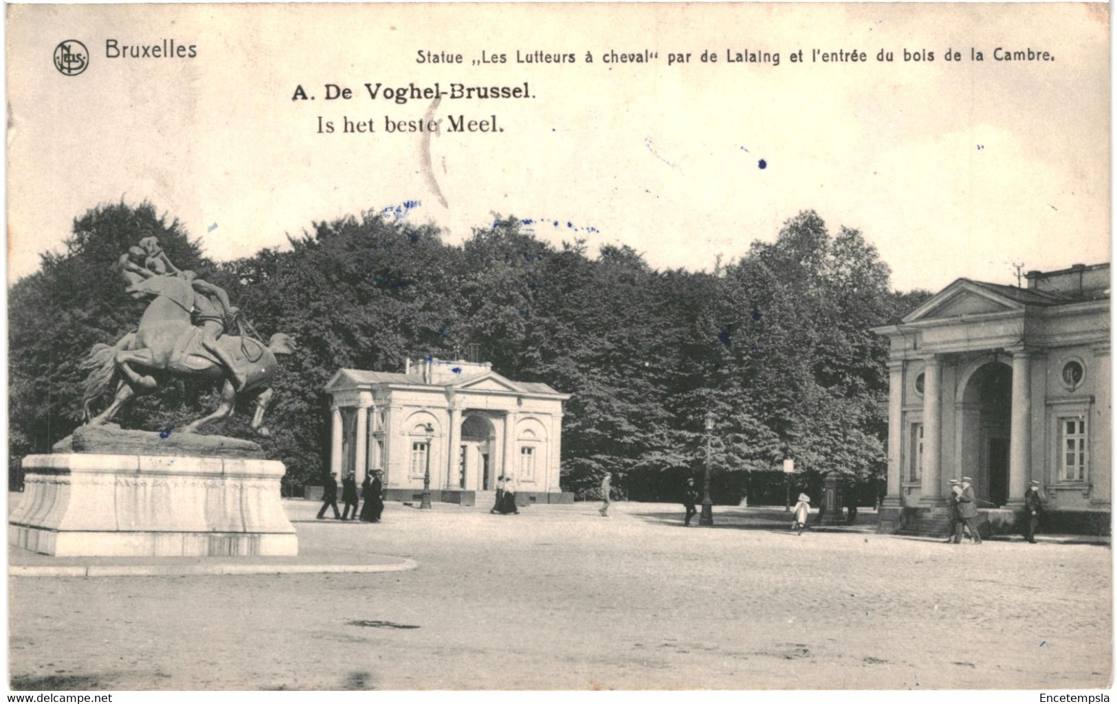 CPA - Carte Postale -Belgique-Bruxelles Entrée Du Bois De La Cambre 1948 VM47788 - Forêts, Parcs, Jardins