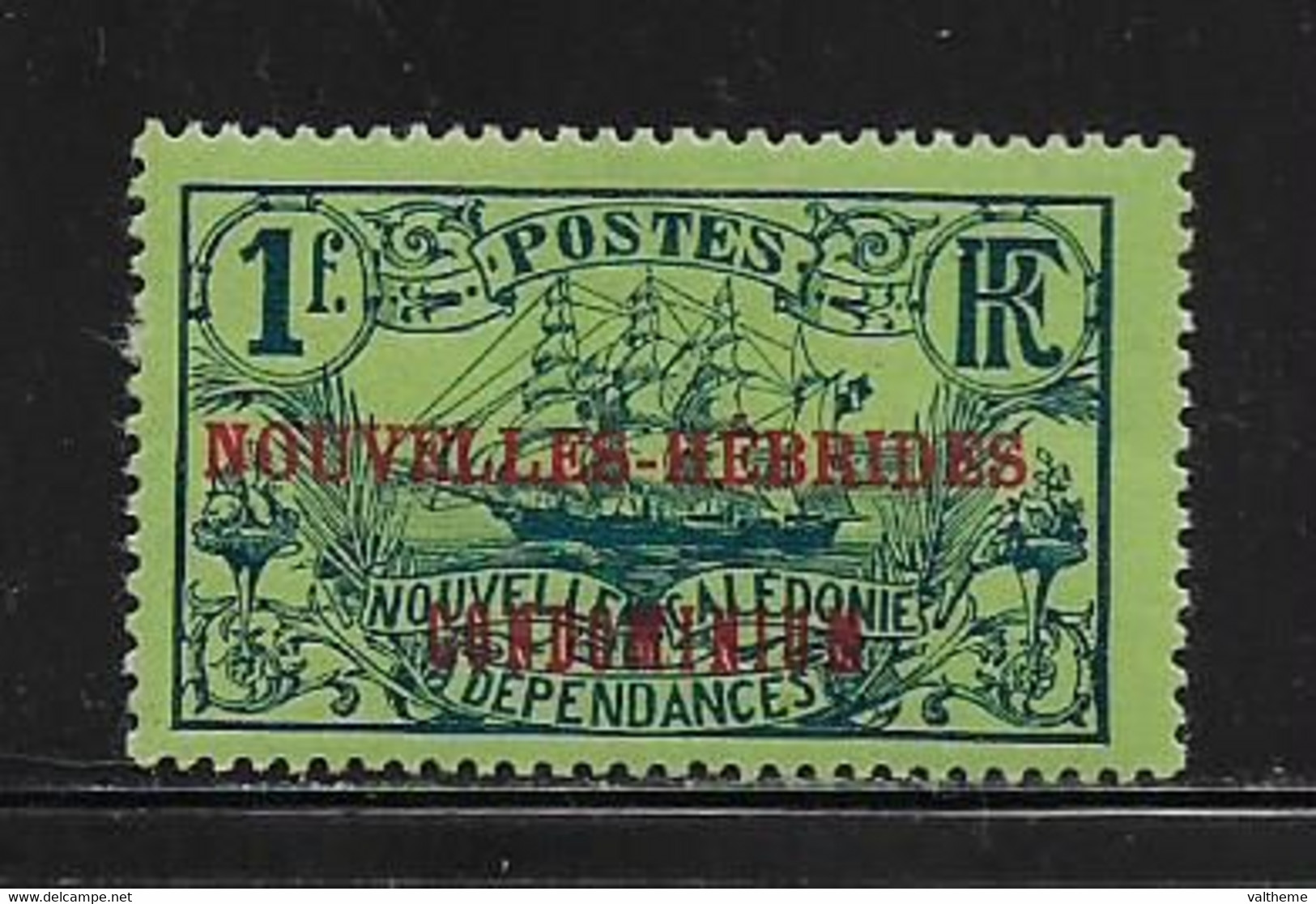 NOUVELLES HEBRIDES  ( OCNHB - 20 )  1910  N° YVERT ET TELLIER    N°19   N* - Unused Stamps