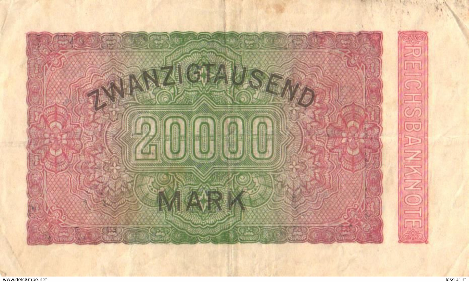 Germany:20000 Mark 1923 - 20.000 Mark