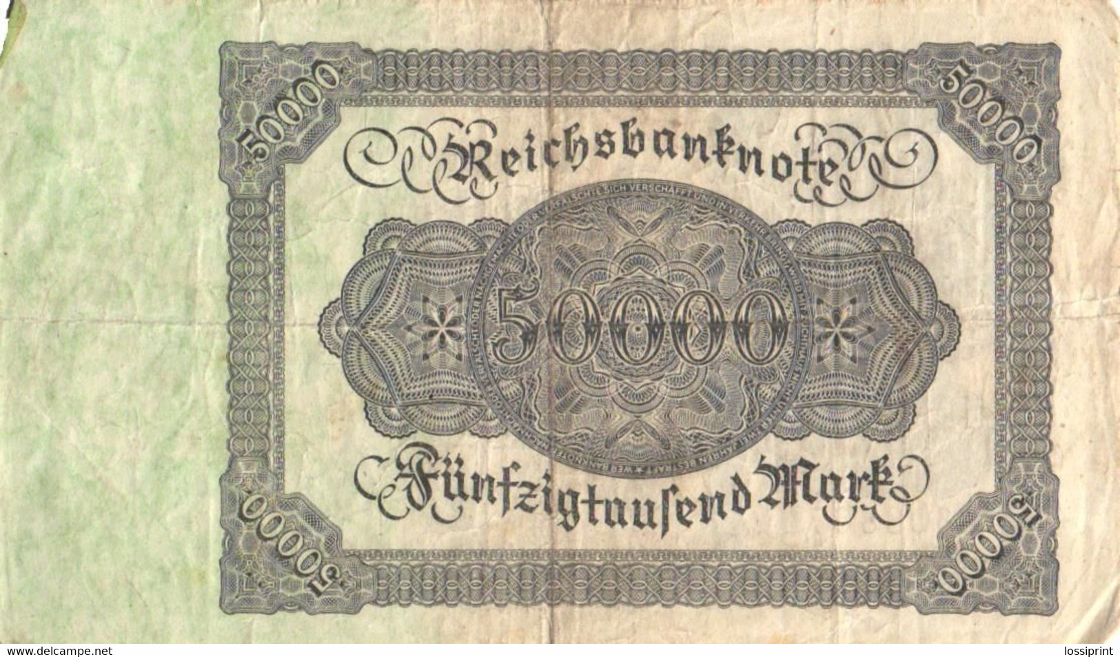 Germany:50000 Mark 1922 - 50000 Mark