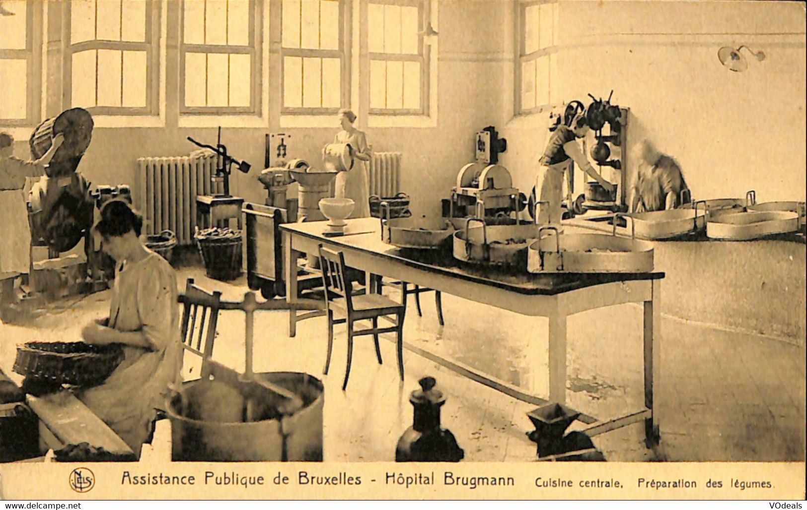 038 683 - CPA - Belgique - Bruxelles - Hôpital Brugmann - Cuisine Centrale - Gezondheid, Ziekenhuizen