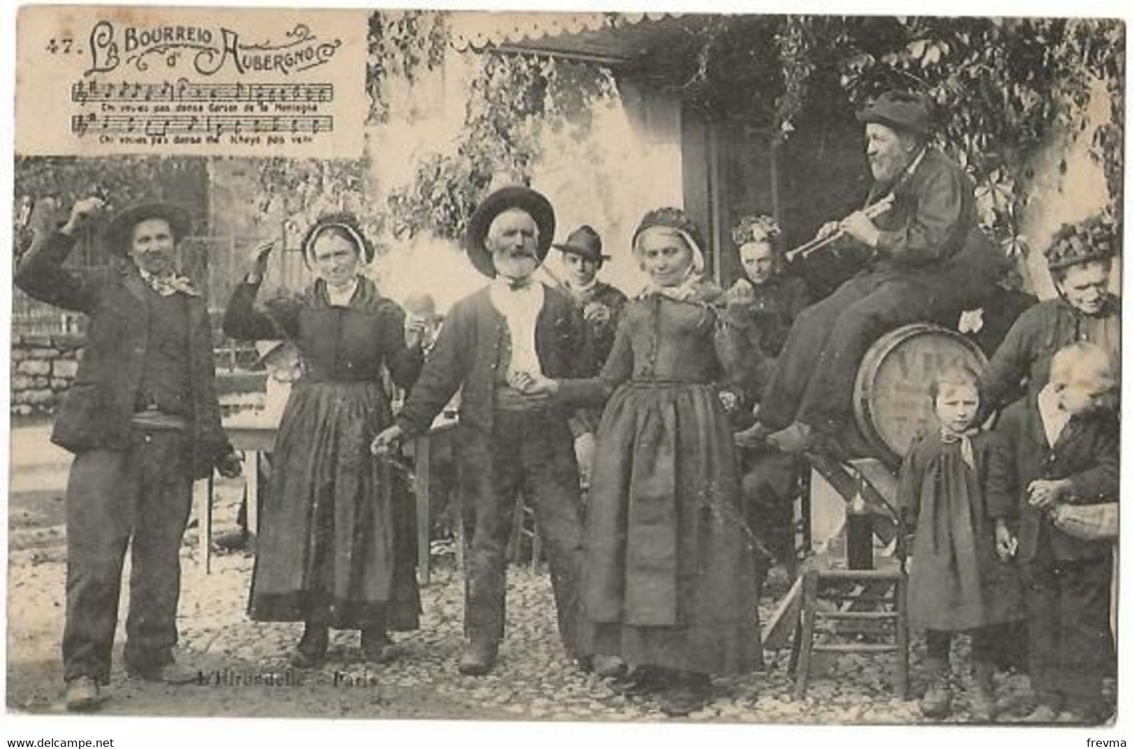 La Bourreio Aubergno - Auvergne Types D'Auvergne