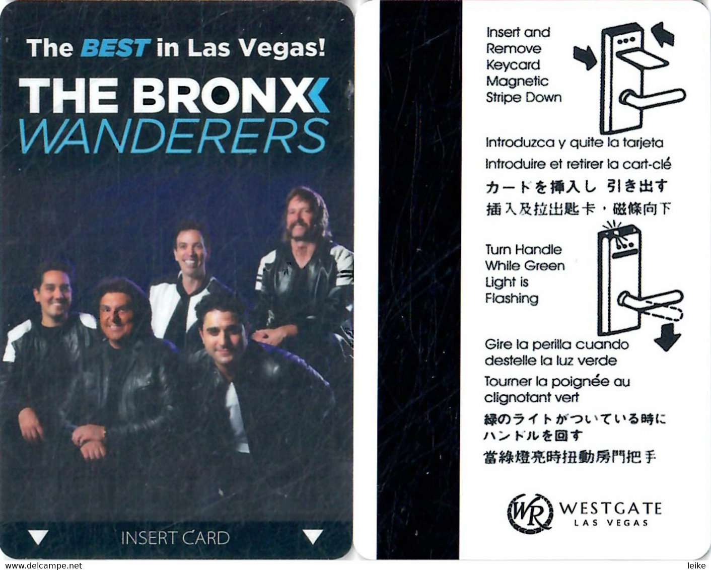 Vdara Hotel & Spa Las Vegas-3268 -- Las Vegas- Las Vegas- Las Vegas Las Vegas- Hotelkarte, Hotel Key Card, Roomkey - Cartes D'hotel