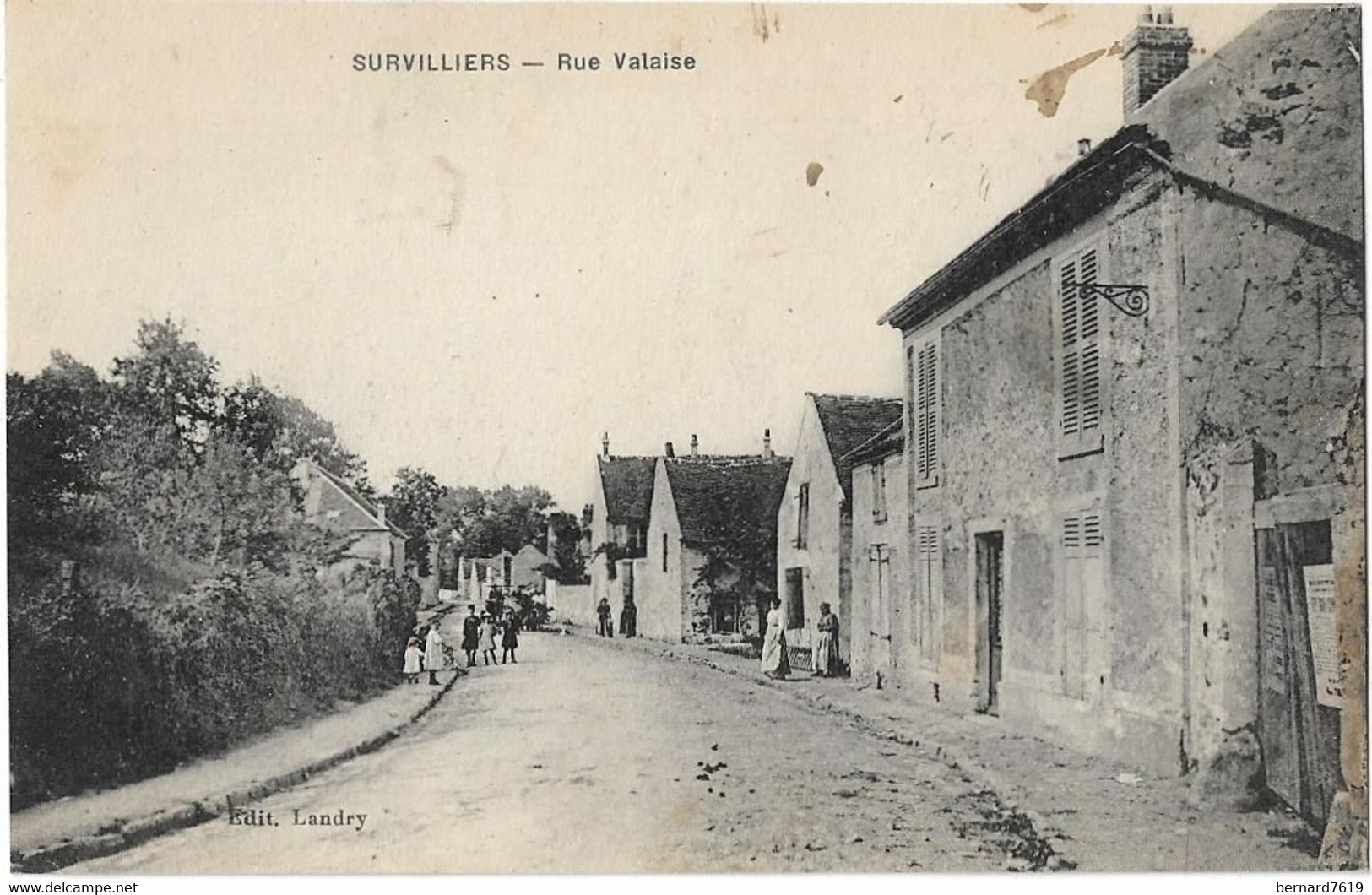 95     Survilliers  -  Rue Valaise - Survilliers