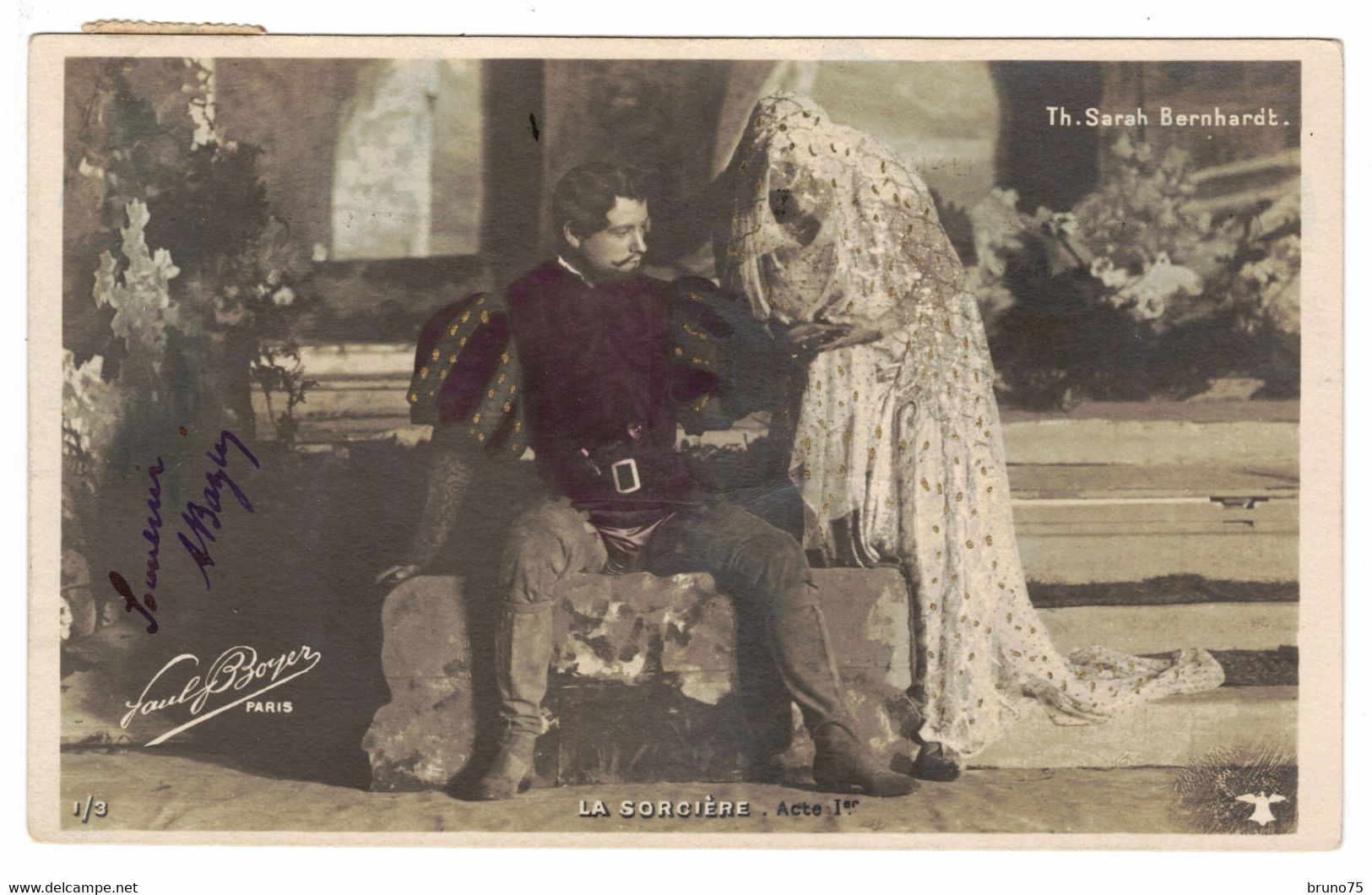 Théâtre Sarah Bernhardt - LA SORCIERE - Acte 1er - Theatre