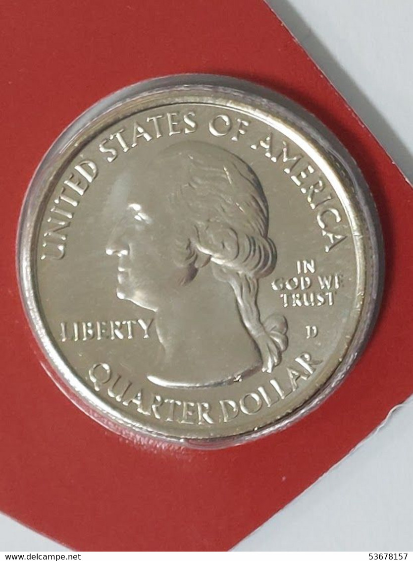 USA - ¼ Dollar, 2011D, Gettysburg National Military Park Quarter, BU, KM# 494 - 2010-...: National Parks