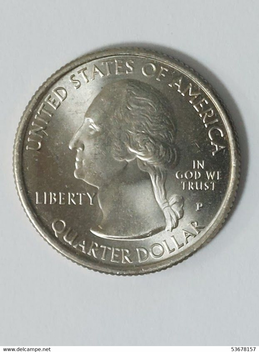 USA - ¼ Dollar, 2012P, Acadia National Park Quarter, Unc, KM# 521 - 2010-...: National Parks