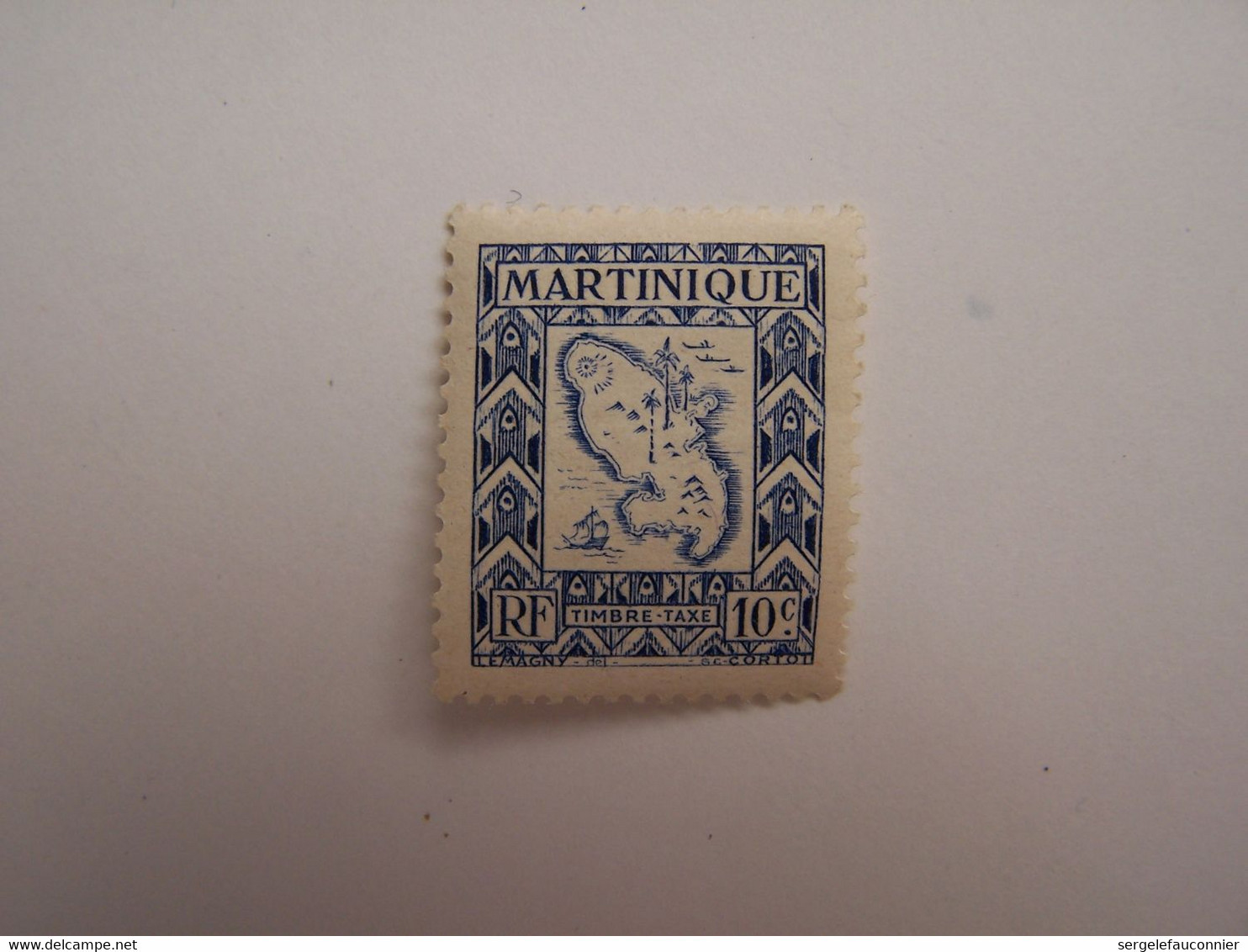 France Martinique 1886-1947  Neuf Timbre Taxe - Portomarken