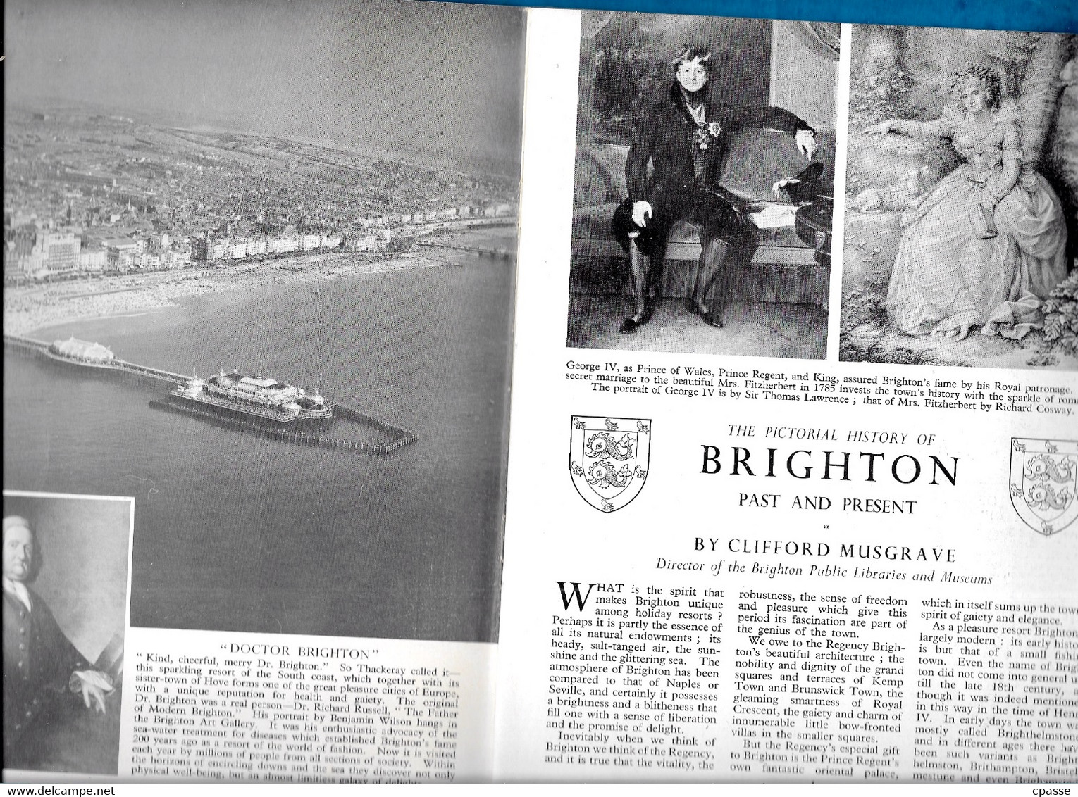 Brochure THE PICTORIAL STORY OF BRIGHTON Past And Present By Clifford Musgrave - Europa