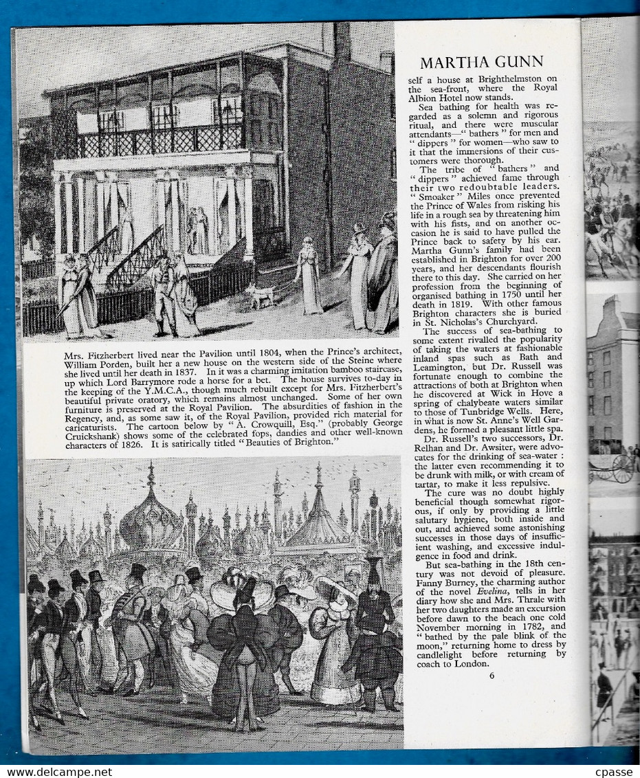 Brochure THE PICTORIAL STORY OF BRIGHTON Past And Present By Clifford Musgrave - Europe