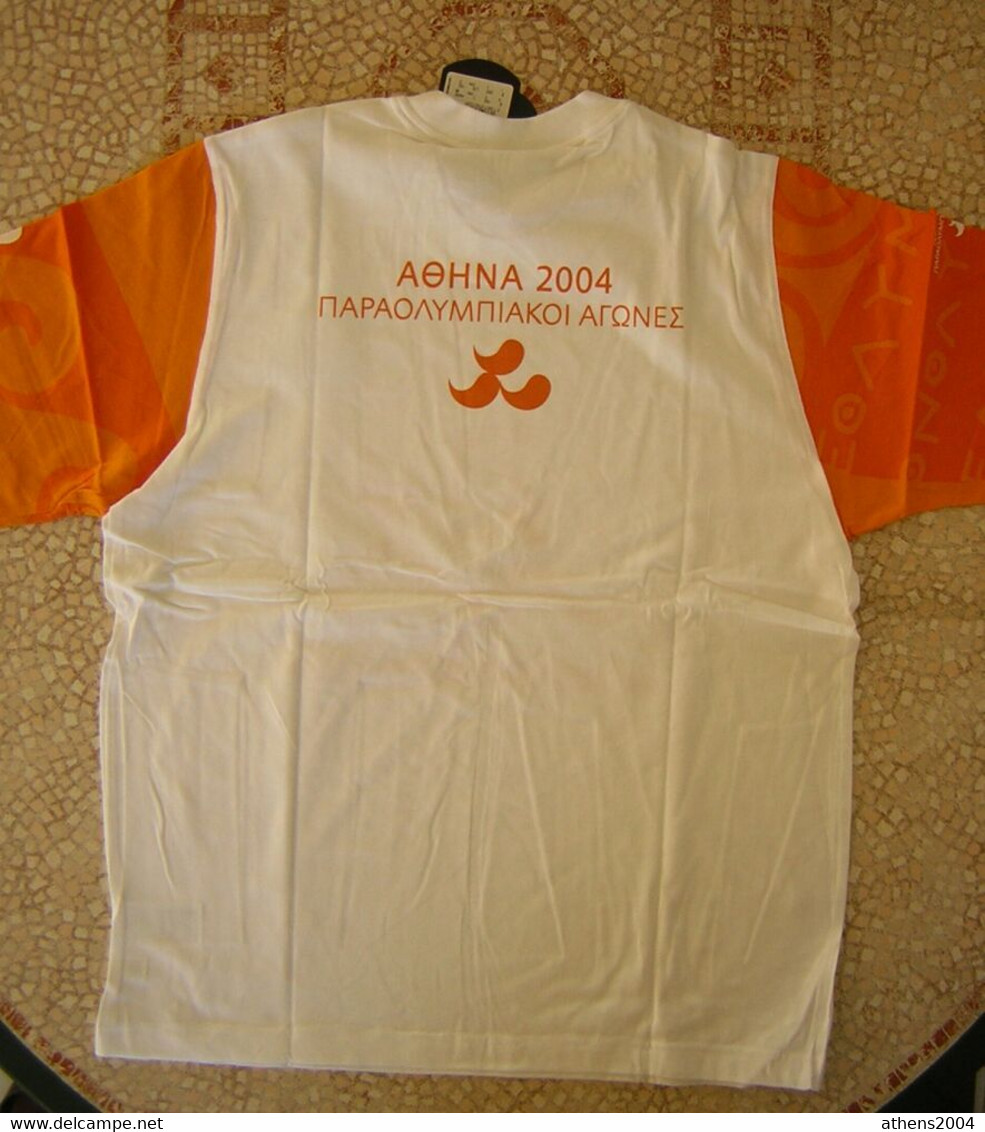 Athens 2004 Paralympic Games - Torch Relay Uniform Full Set, Size L - Apparel, Souvenirs & Other