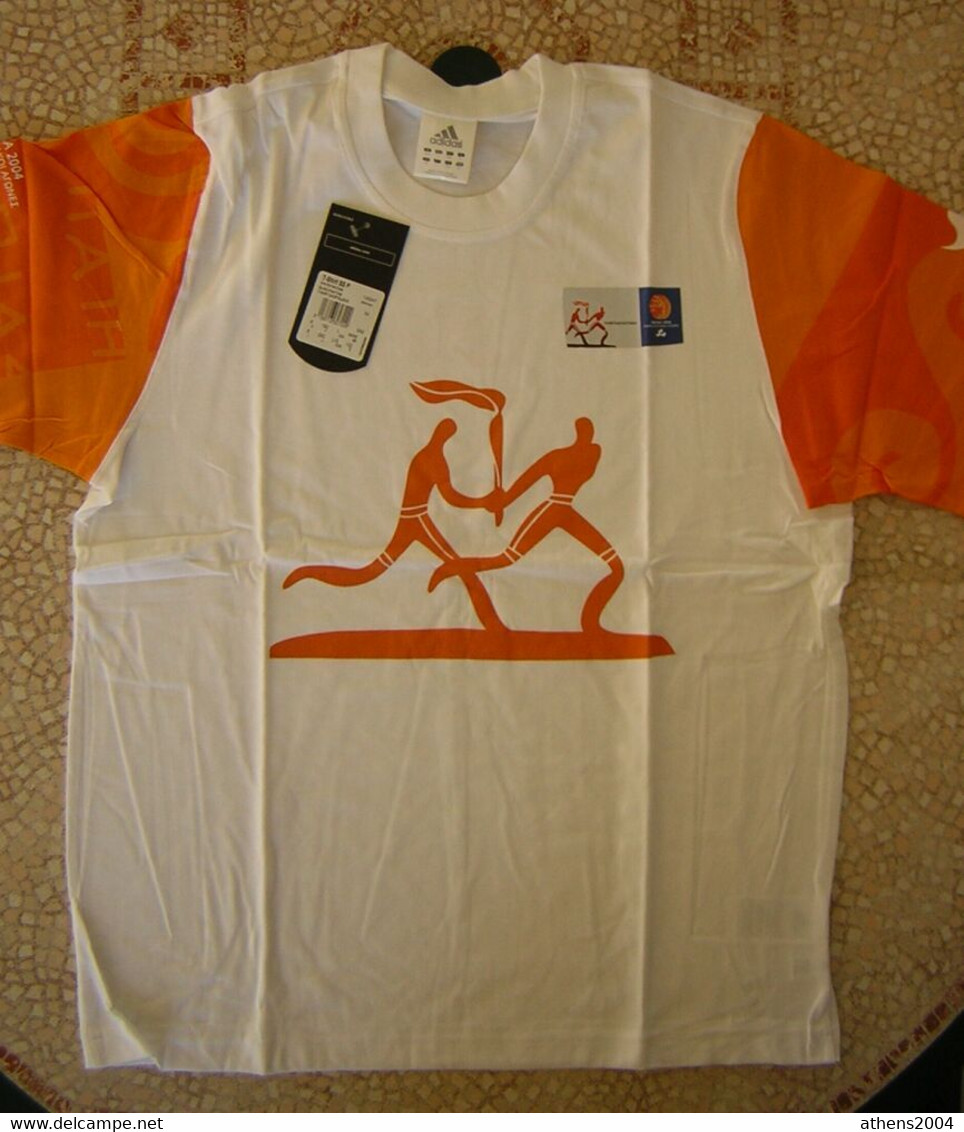 Athens 2004 Paralympic Games - Torchbearer T-shirt - Bekleidung, Souvenirs Und Sonstige