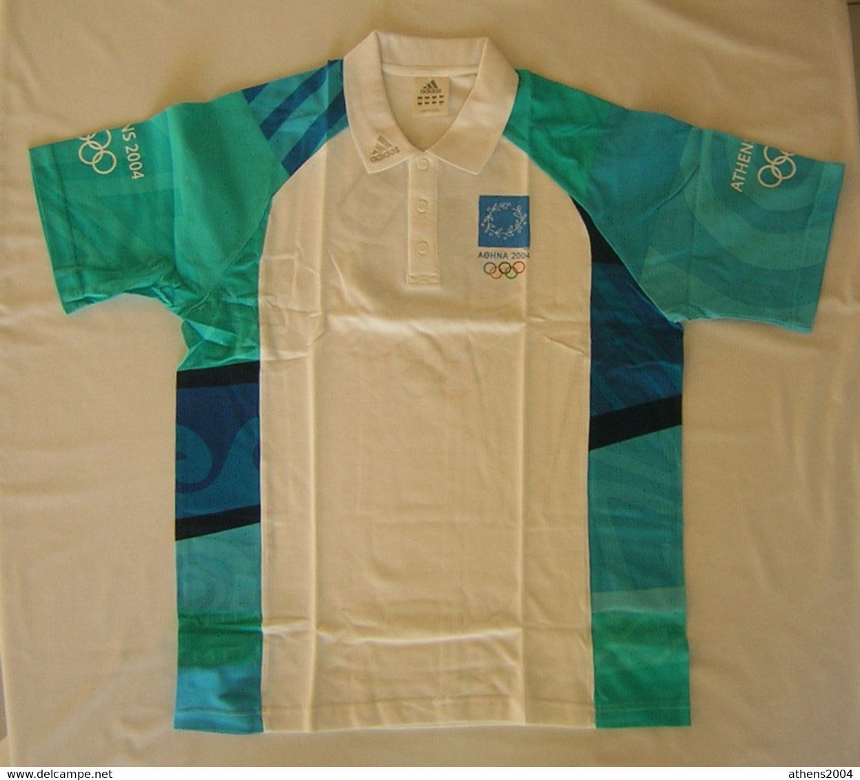 Athens 2004 Olympic Games - Judges (critics) Uniform Polo Shirt, Size M - Apparel, Souvenirs & Other