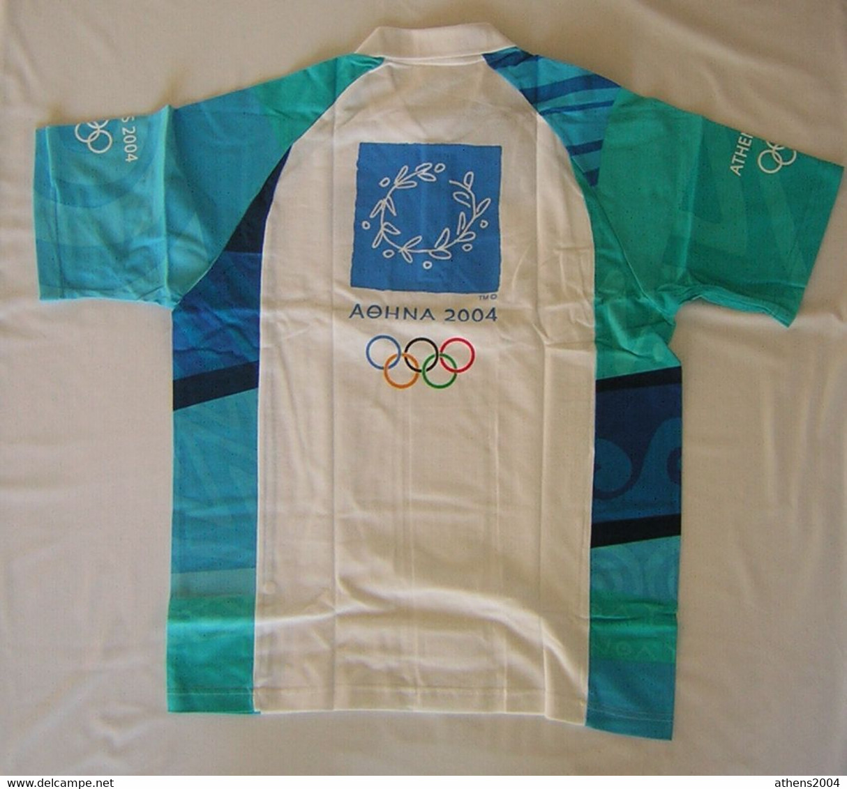 Athens 2004 Olympic Games - Judges (critics) Uniform Polo Shirt, Size M - Apparel, Souvenirs & Other