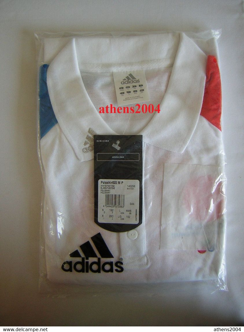 Athens 2004 Paralympic Games, Volunteers Polo Shirt Size L - Bekleidung, Souvenirs Und Sonstige