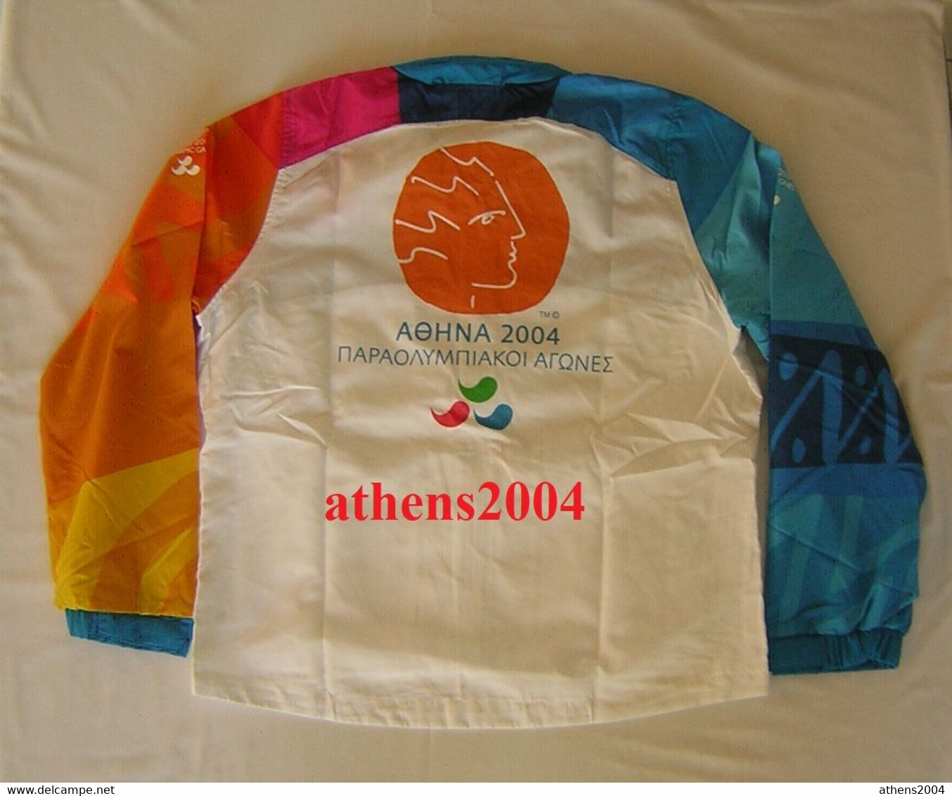 Athens 2004 Paralympic Games, Volunteers Jacket A Size Between M&L - Apparel, Souvenirs & Other