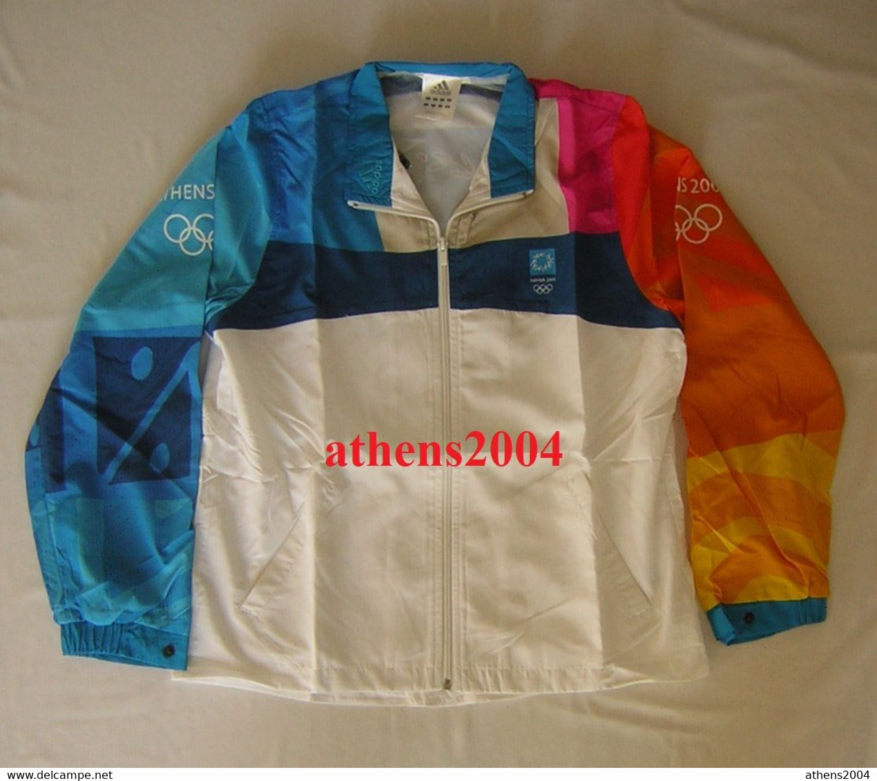 Athens 2004 Olympic Games, Volunteers Jacket A Size Between M&L - Bekleidung, Souvenirs Und Sonstige