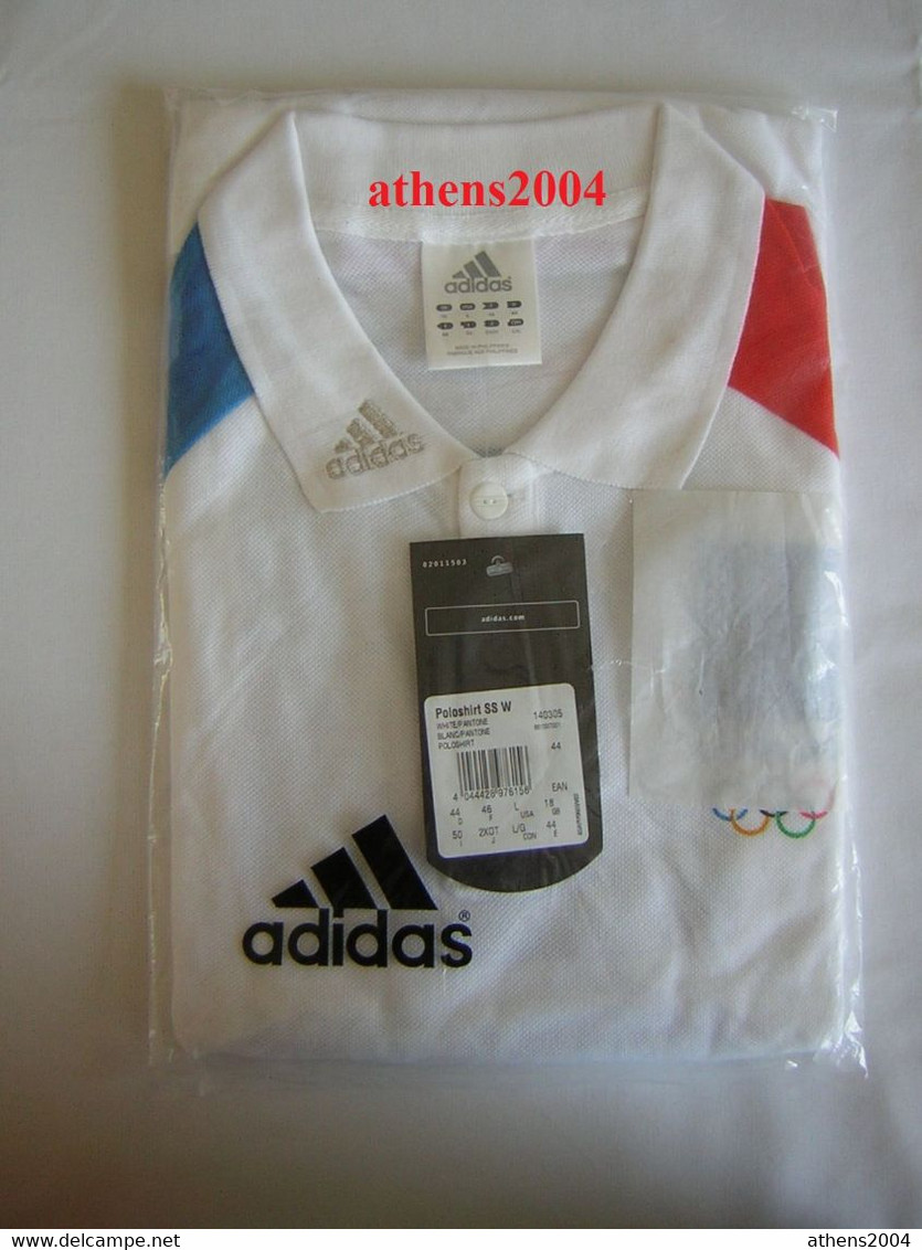 Athens 2004 Olympic Games, Volunteers Polo Shirt Size L - Bekleidung, Souvenirs Und Sonstige