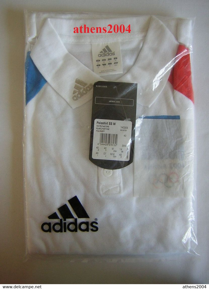 Athens 2004 Olympic Games, Volunteers Polo Shirt Size M - Apparel, Souvenirs & Other
