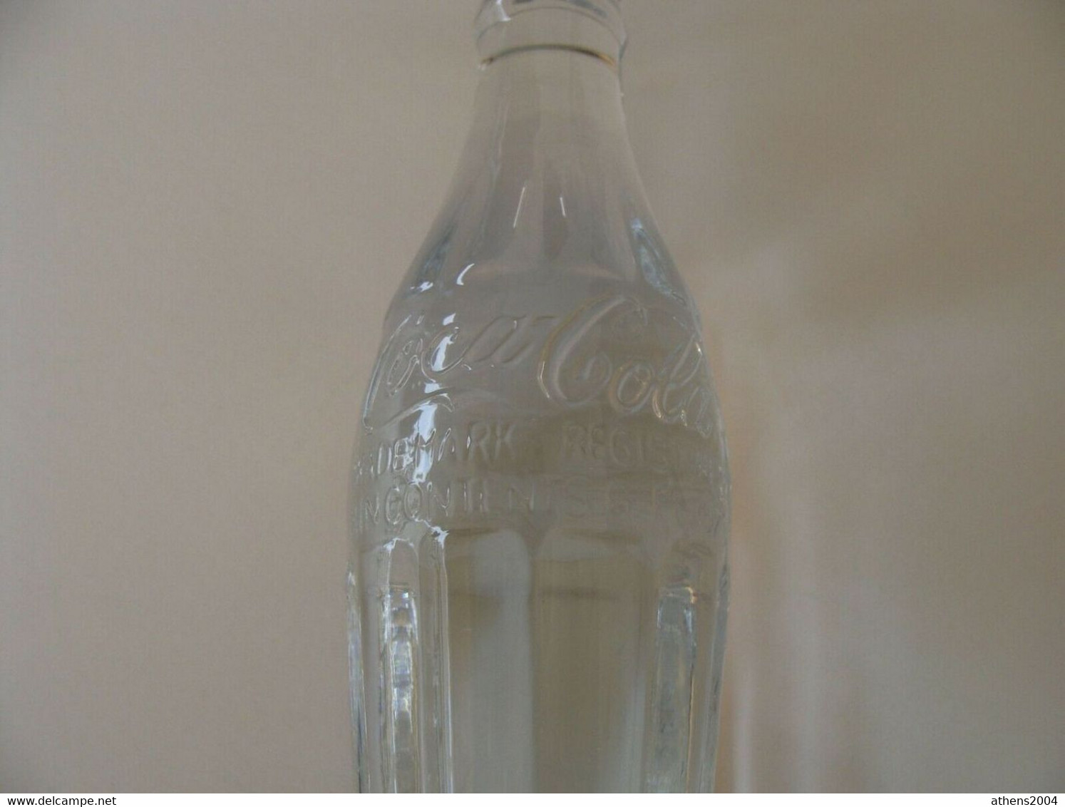 Athens 2004 Olympic Games - crystal bottle of Coca Cola torch relay, L.E.