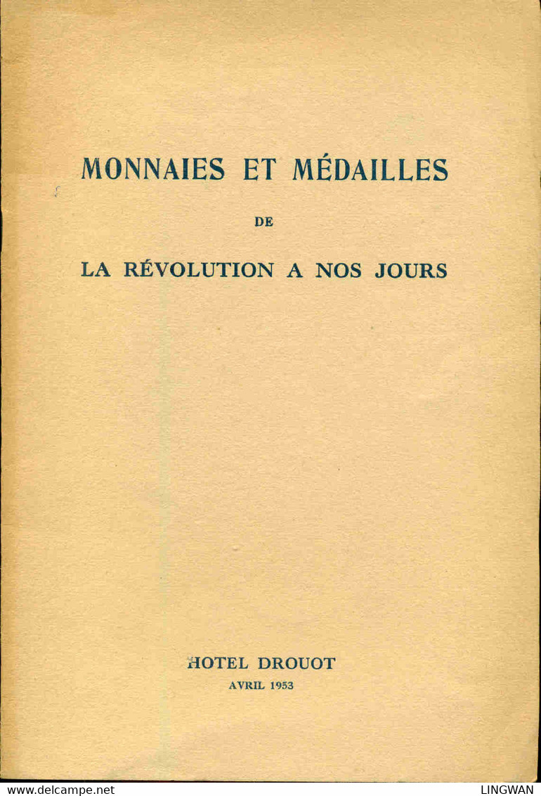 Monnaies Et Médailles De La Révolution à Nos Jours Ayant Appartenu Au Prince De X - Books & Software