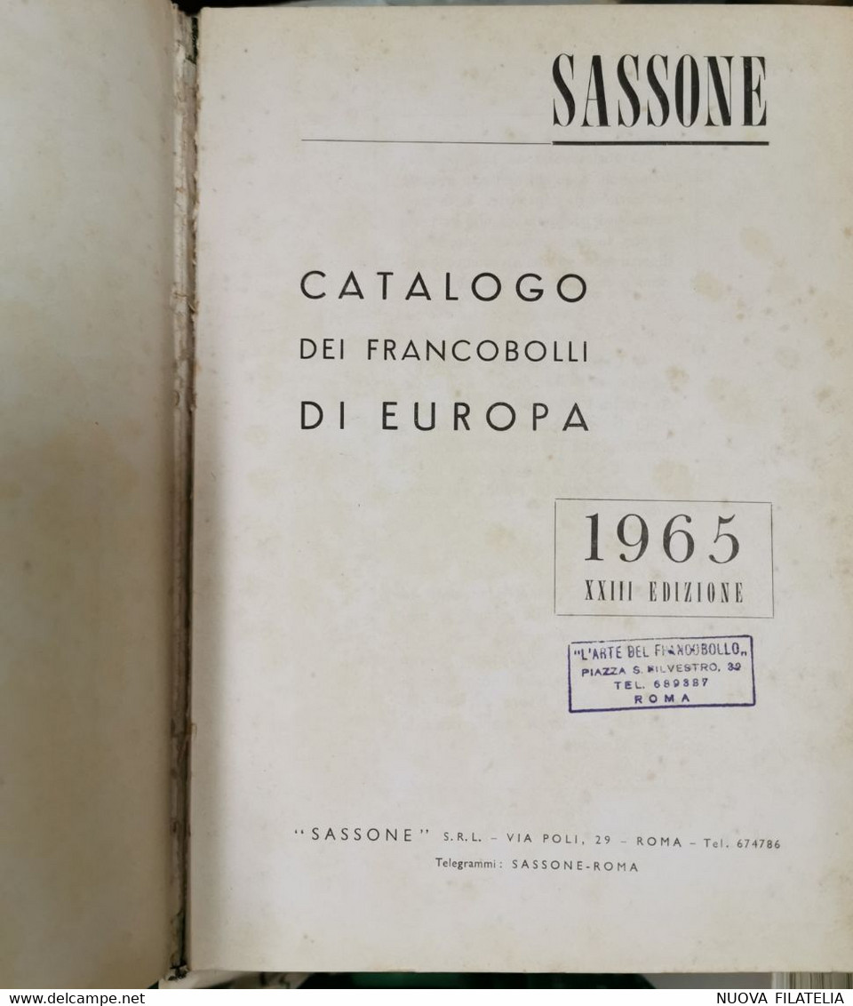 SASSONE 1965 - Italia