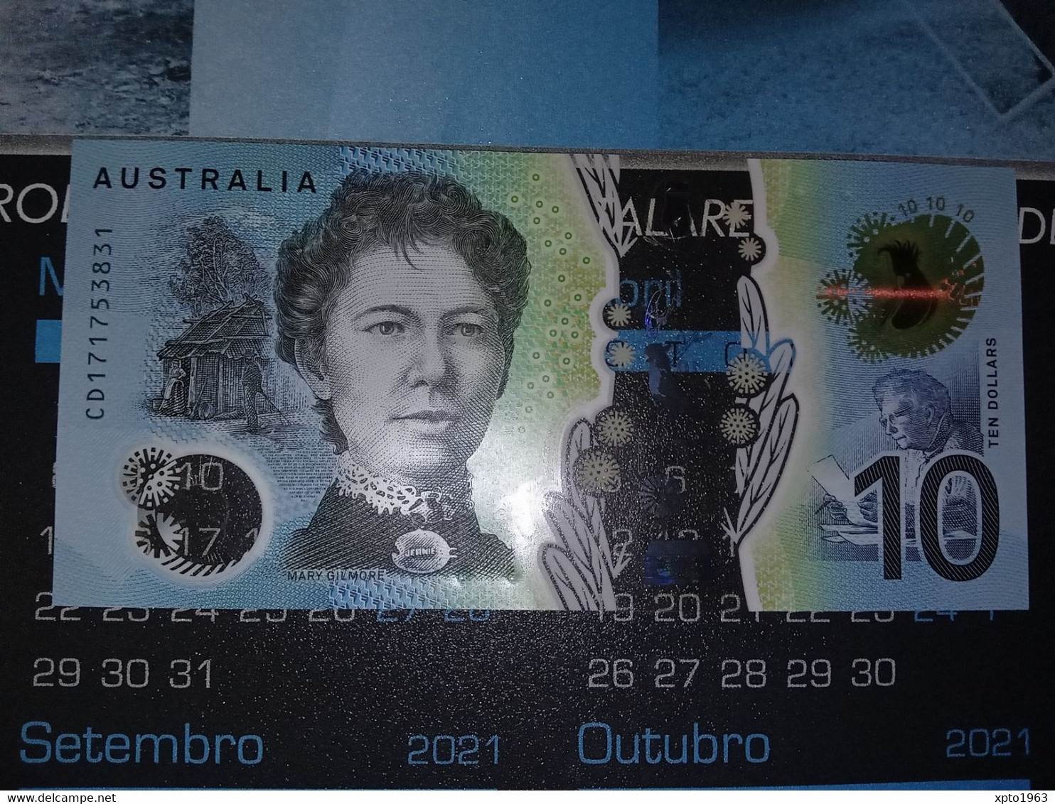 Australia 10 Dollars 2017 Pick 63 Polymer - Serial Number CD 171753831 - UNC - NEUF - 2005-... (polymer Notes)