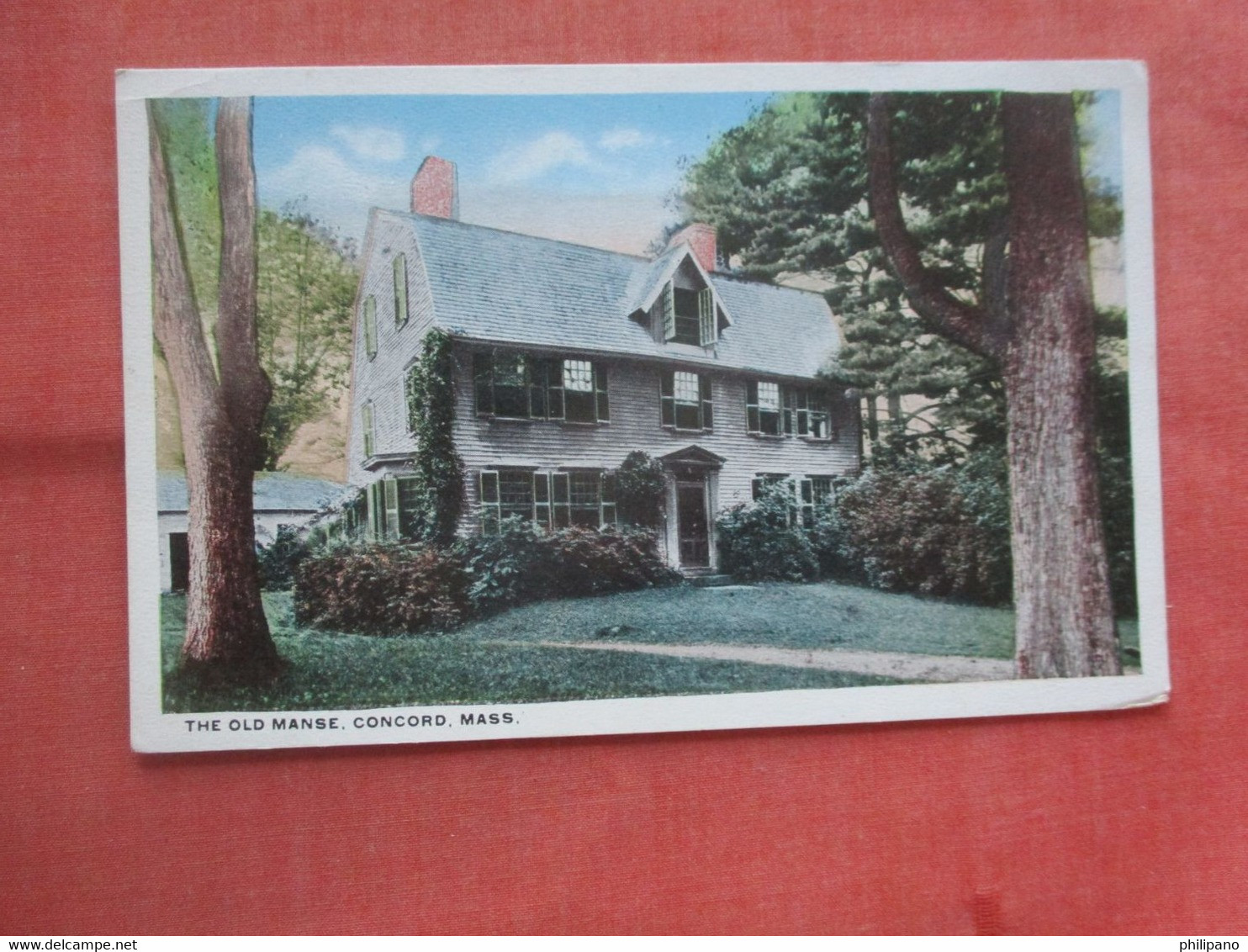 The Old Manse. Concord. - Massachusetts           Ref 5578 - Springfield