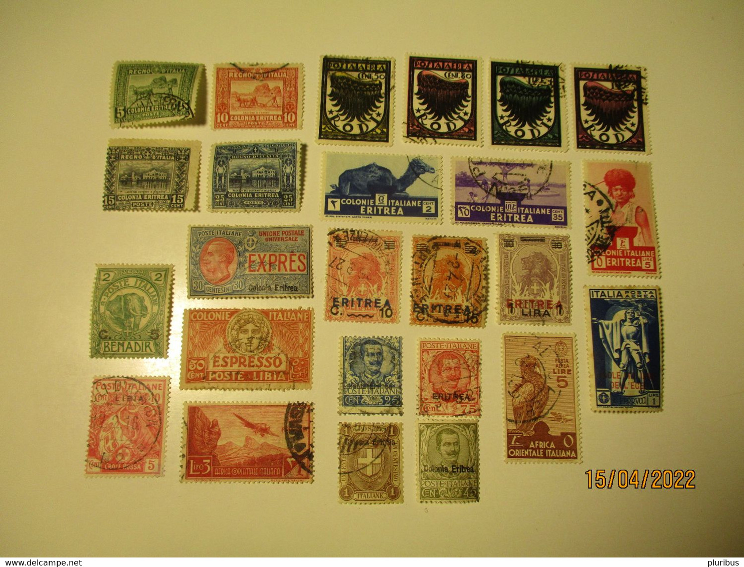 ITALY SMALL LOT OF BETTER STAMPS OF OCCUPATION , ERITREA LIBIA BENADIR AFRICA ORIENTALE RODI  EGEO , 1-38   ,  0 - Autres & Non Classés