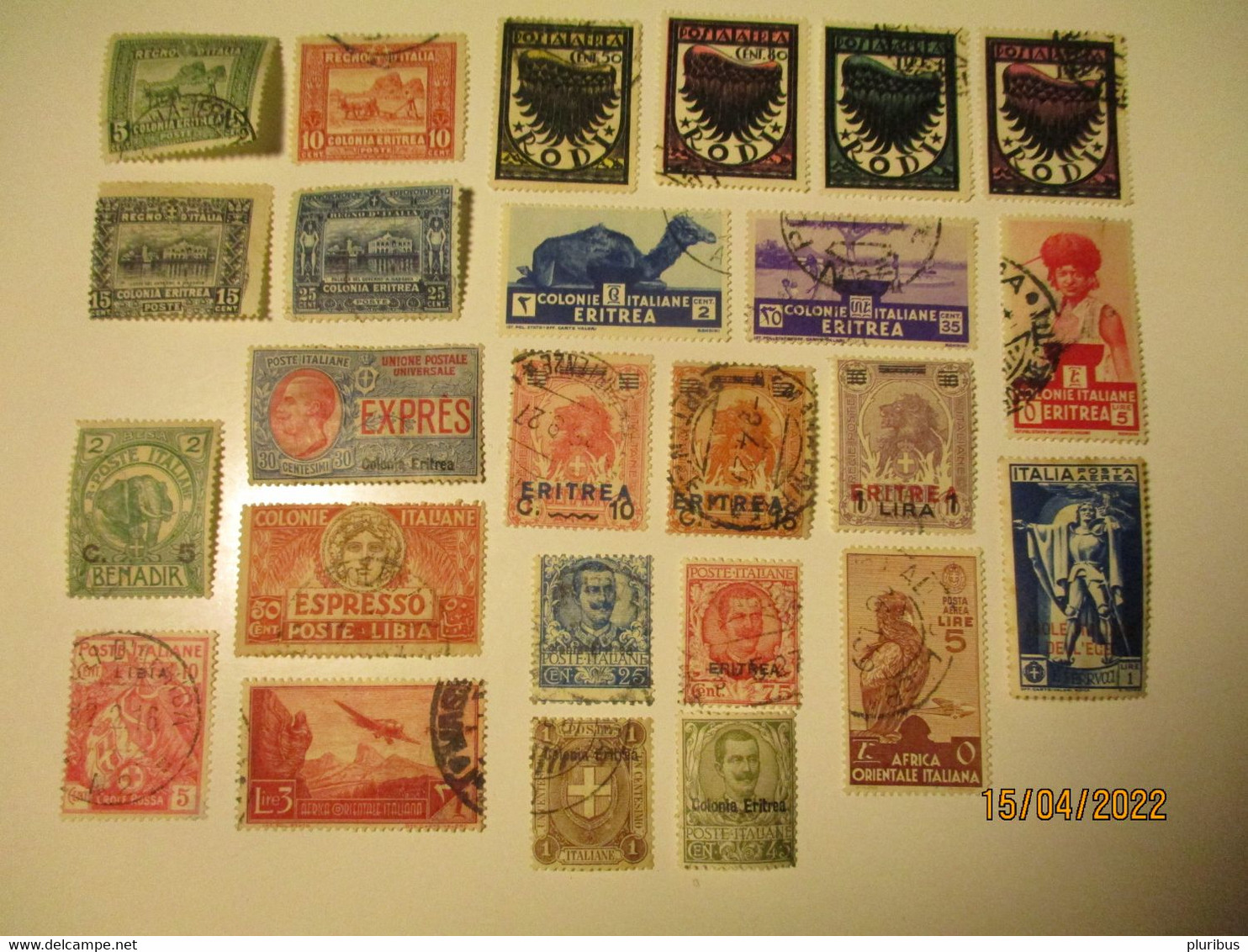 ITALY SMALL LOT OF BETTER STAMPS OF OCCUPATION , ERITREA LIBIA BENADIR AFRICA ORIENTALE RODI  EGEO , 1-38   ,  0 - Other & Unclassified