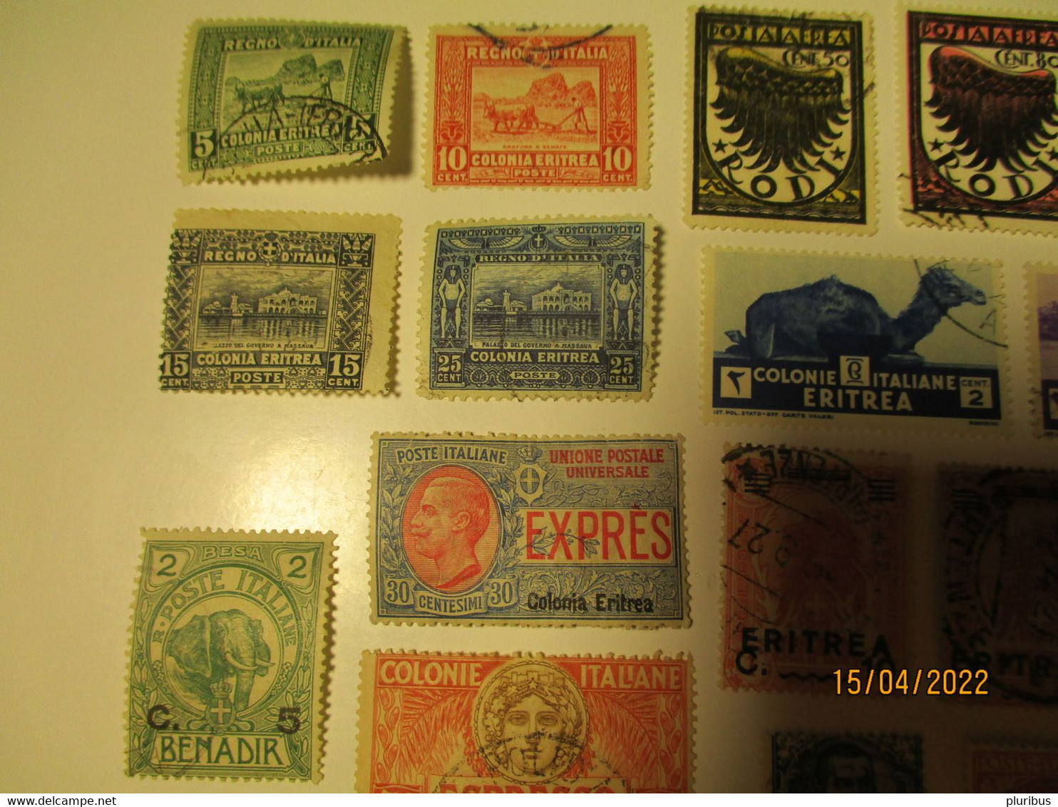 ITALY SMALL LOT OF BETTER STAMPS OF OCCUPATION , ERITREA LIBIA BENADIR AFRICA ORIENTALE RODI  EGEO , 1-38   ,  0 - Andere & Zonder Classificatie