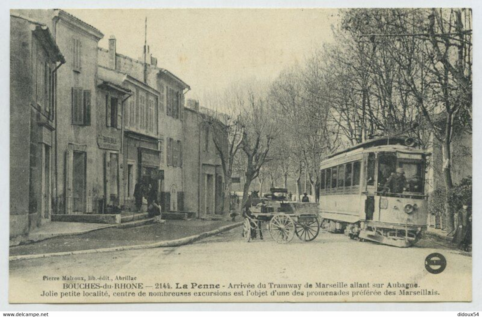 13 - La Penne, Arrivée Du Tramway De Marseille Allant Sur Aubagne (lt9) - Other & Unclassified