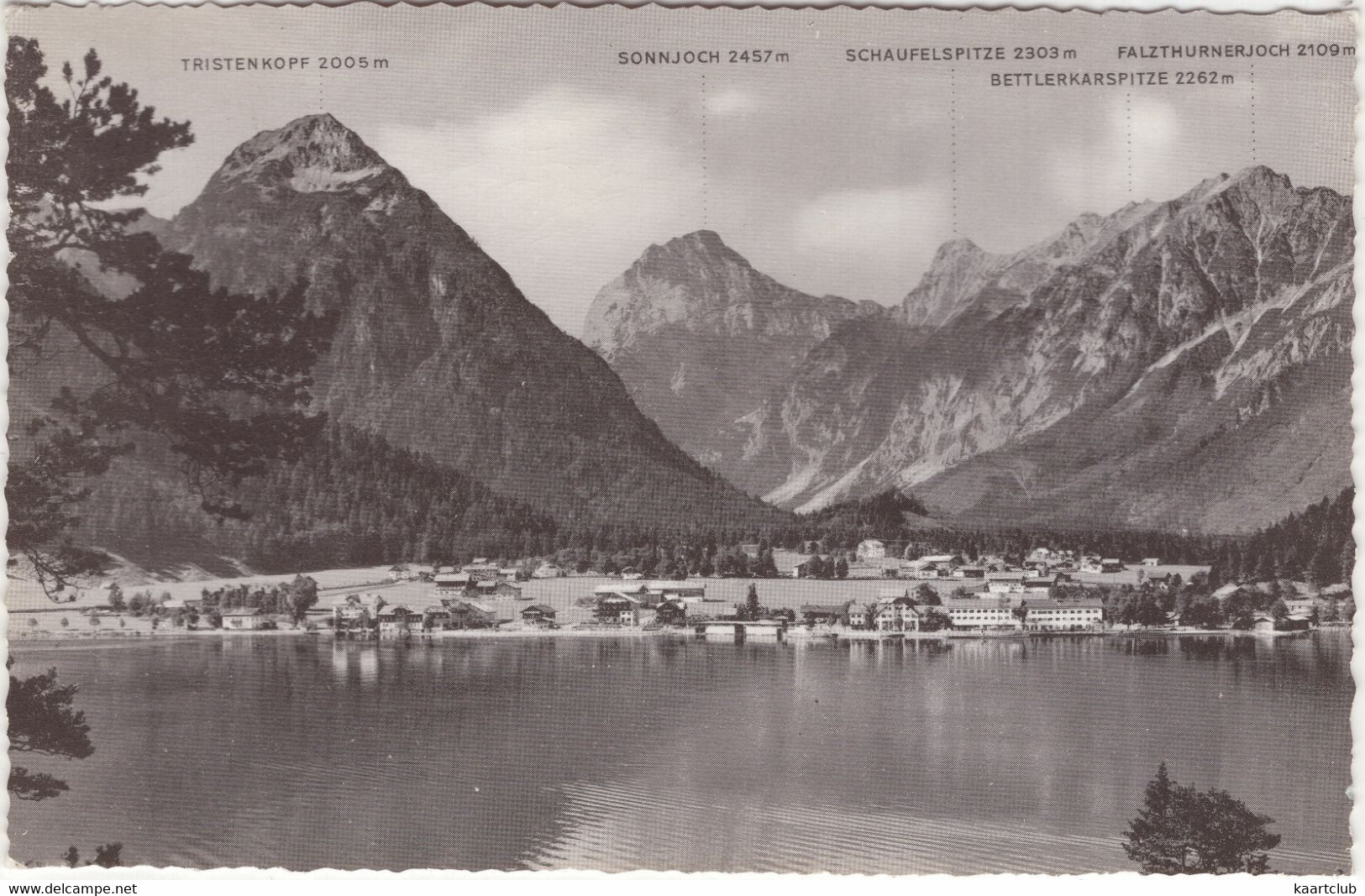 Pertisau Am Achensee Mit Karwendelgebirge, Tirol - (1966 - Österreich / Austria) - Pertisau