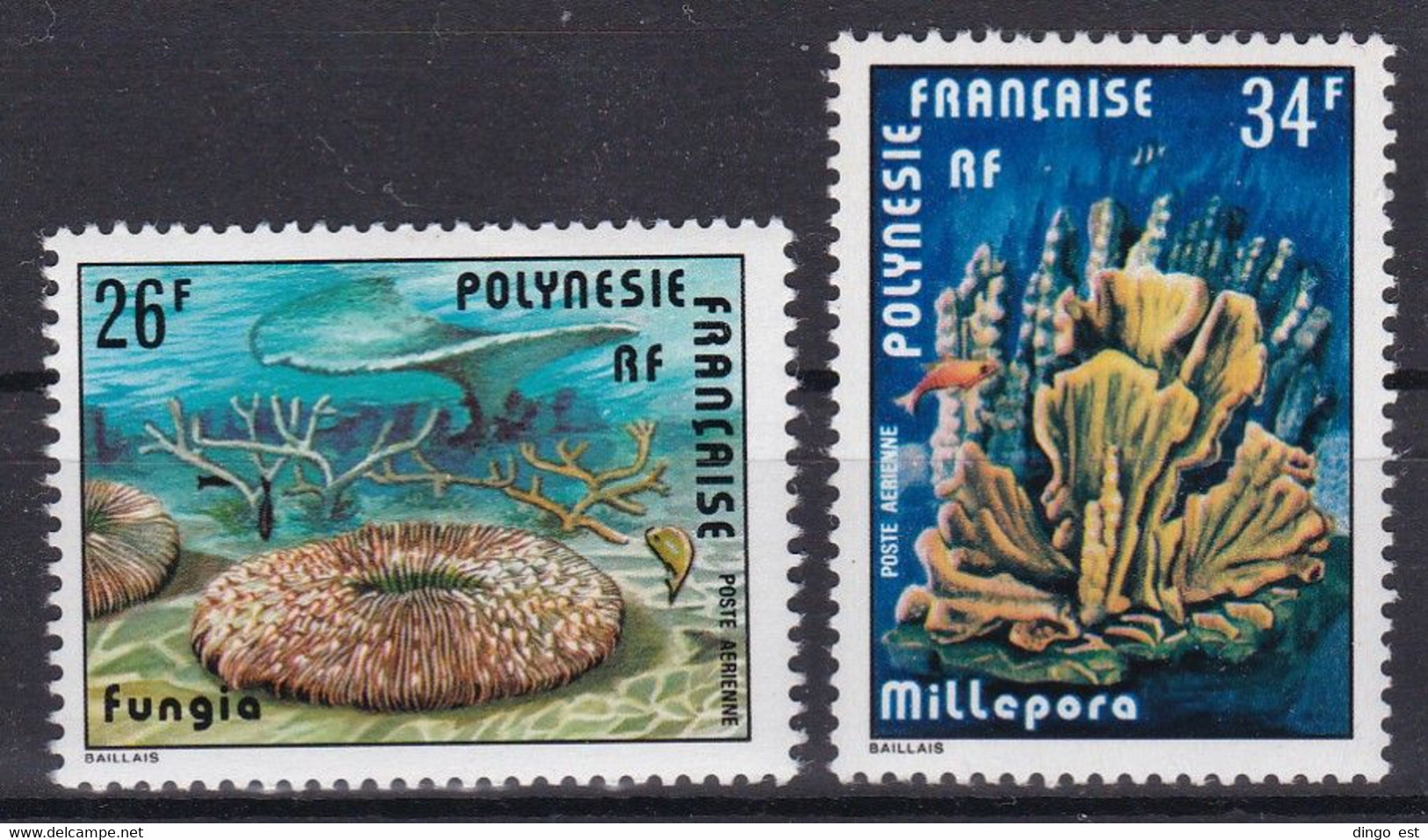 French Polynesia, Fauna, Corals, Fishes MNH / 1978 - Meereswelt
