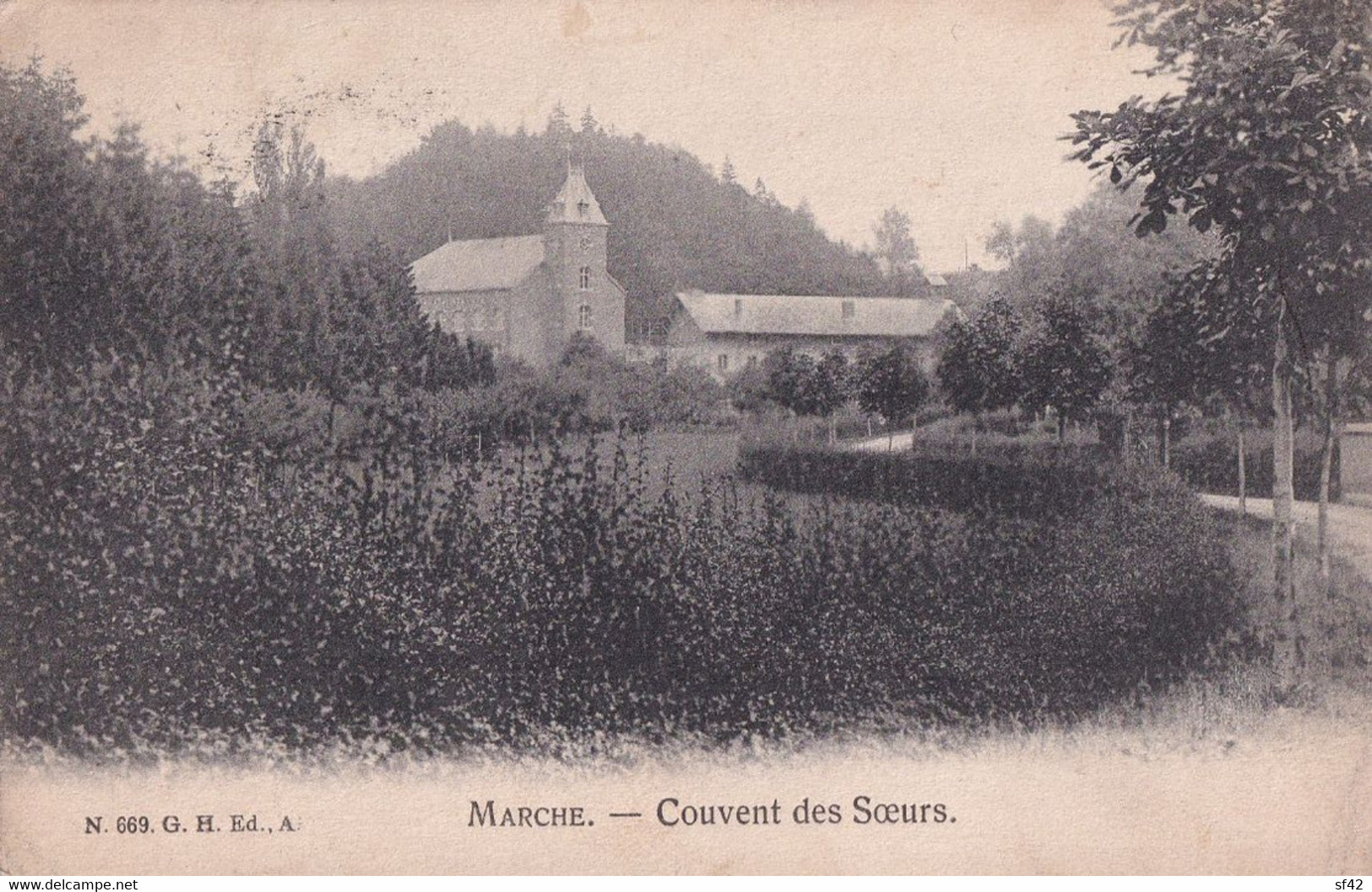 MARCHE                     COUVENT DES SOEURS - Marche-en-Famenne