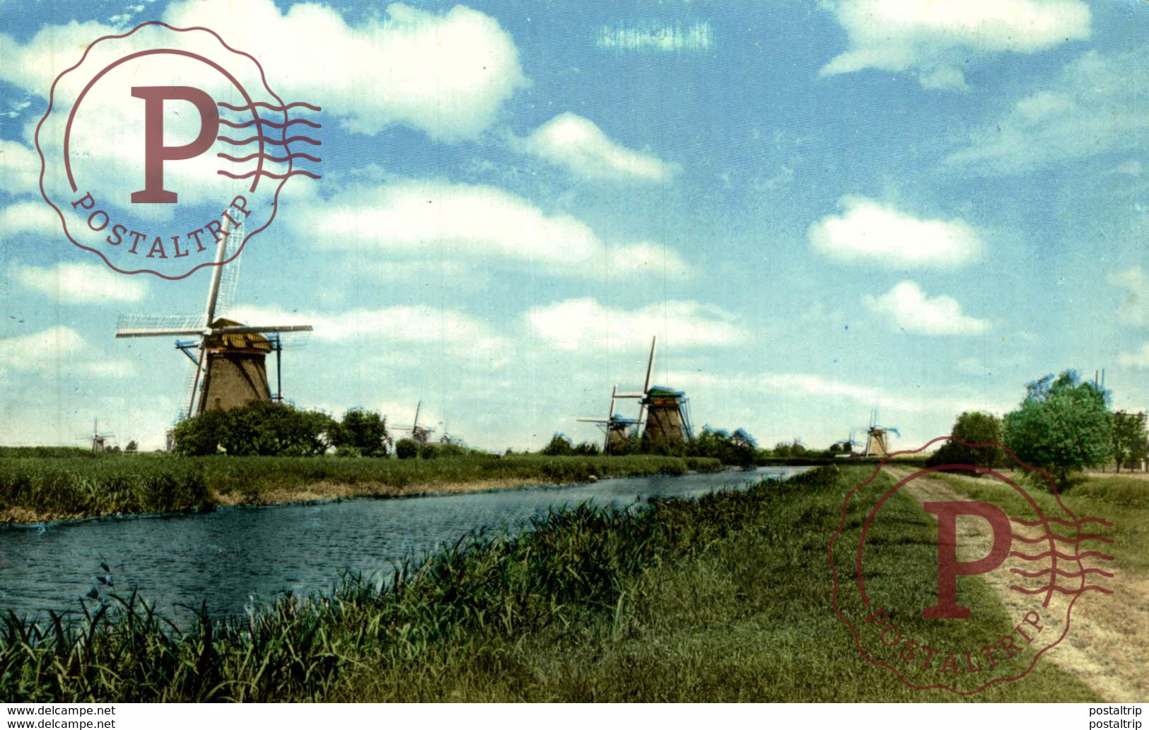 HOLLANDSE MOLENS, DUTCH WINDMILLS, HOLLÄNDISE MÜHLEN, MOULINS À VENT, KINDERDIJK - Kinderdijk