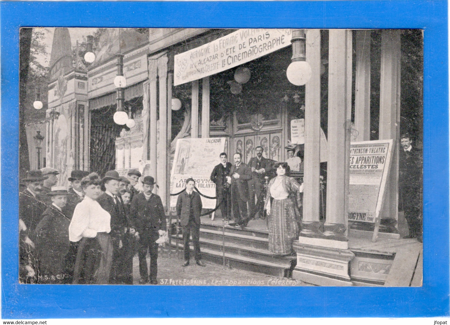 75 PARIS - Fête Foraine, Les Apparitions Célestes, Cinématographe - Non Classés