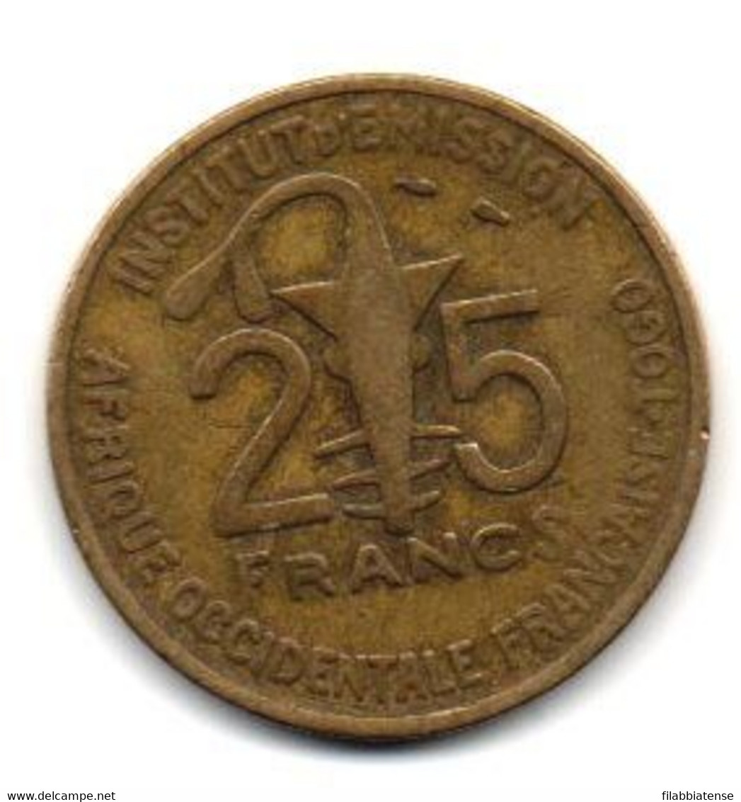 1957 - Africa Occidentale Francese - Togo 25 Francs - Togo