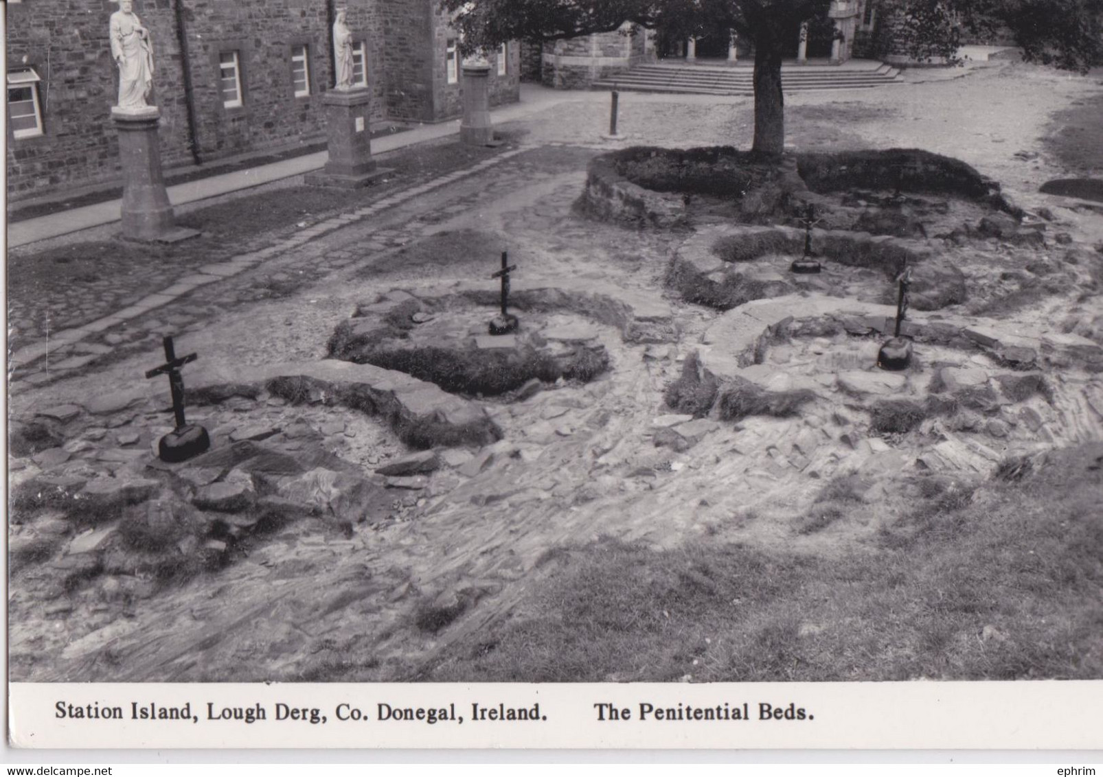 STATION ISLAND LOUGH DERG DONEGAL IRELAND THE PENITENTIAL BEDS - Donegal
